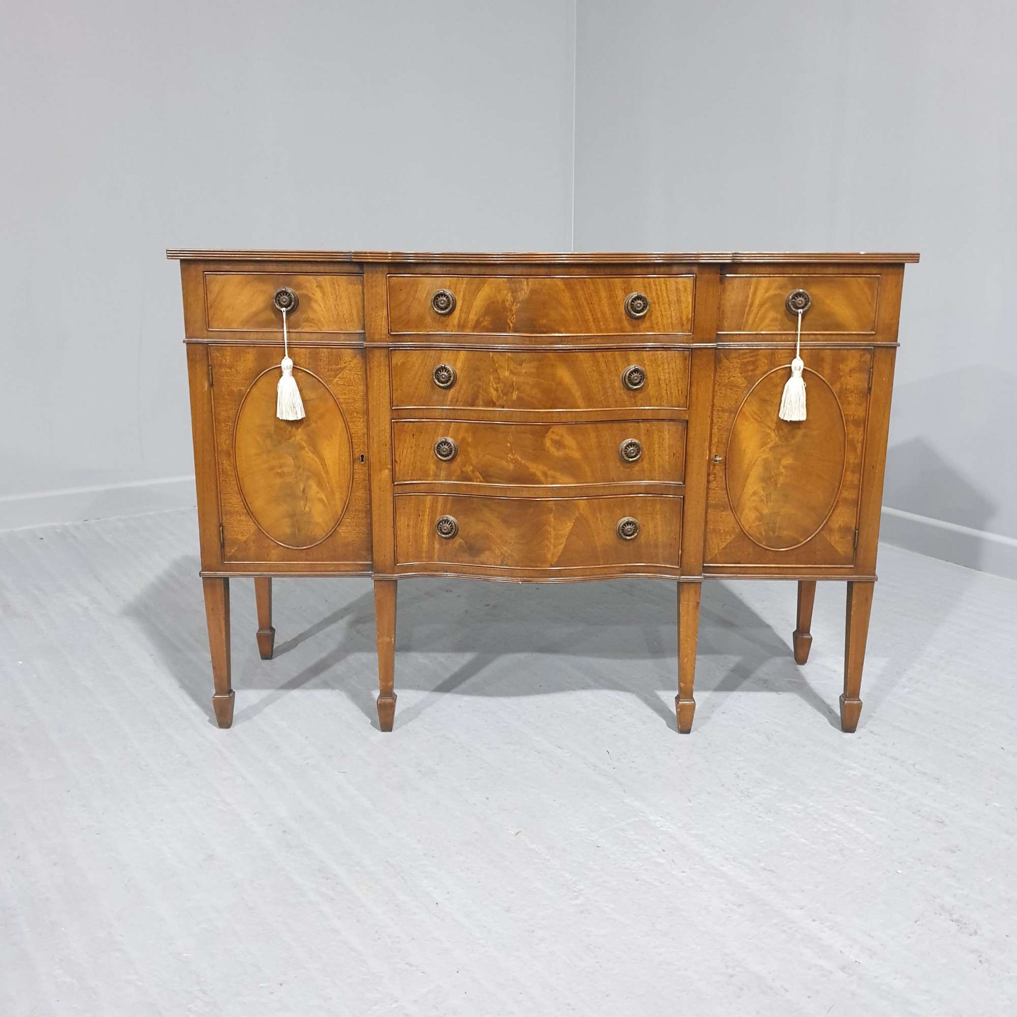 Very Nice Mahogany Sideboard Of Small Proportions
