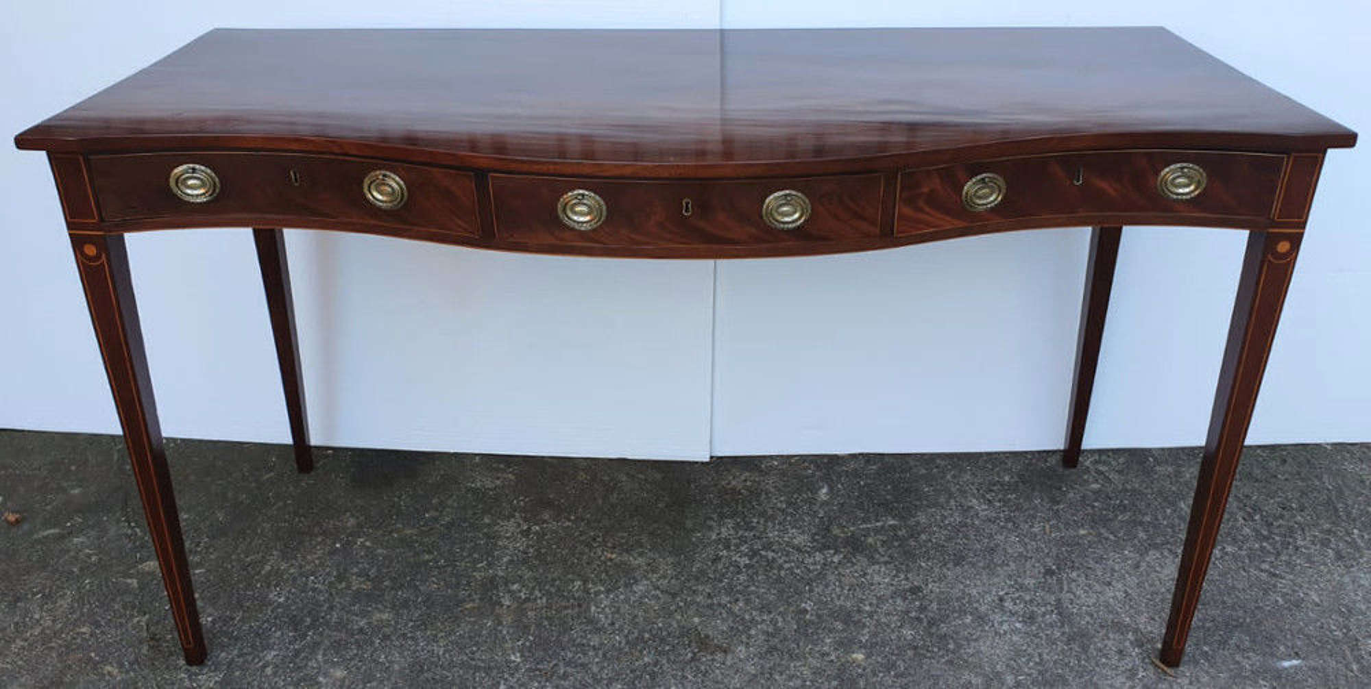 Top Quality Early 19th Century Mahogany Serving Or Antique Console Table