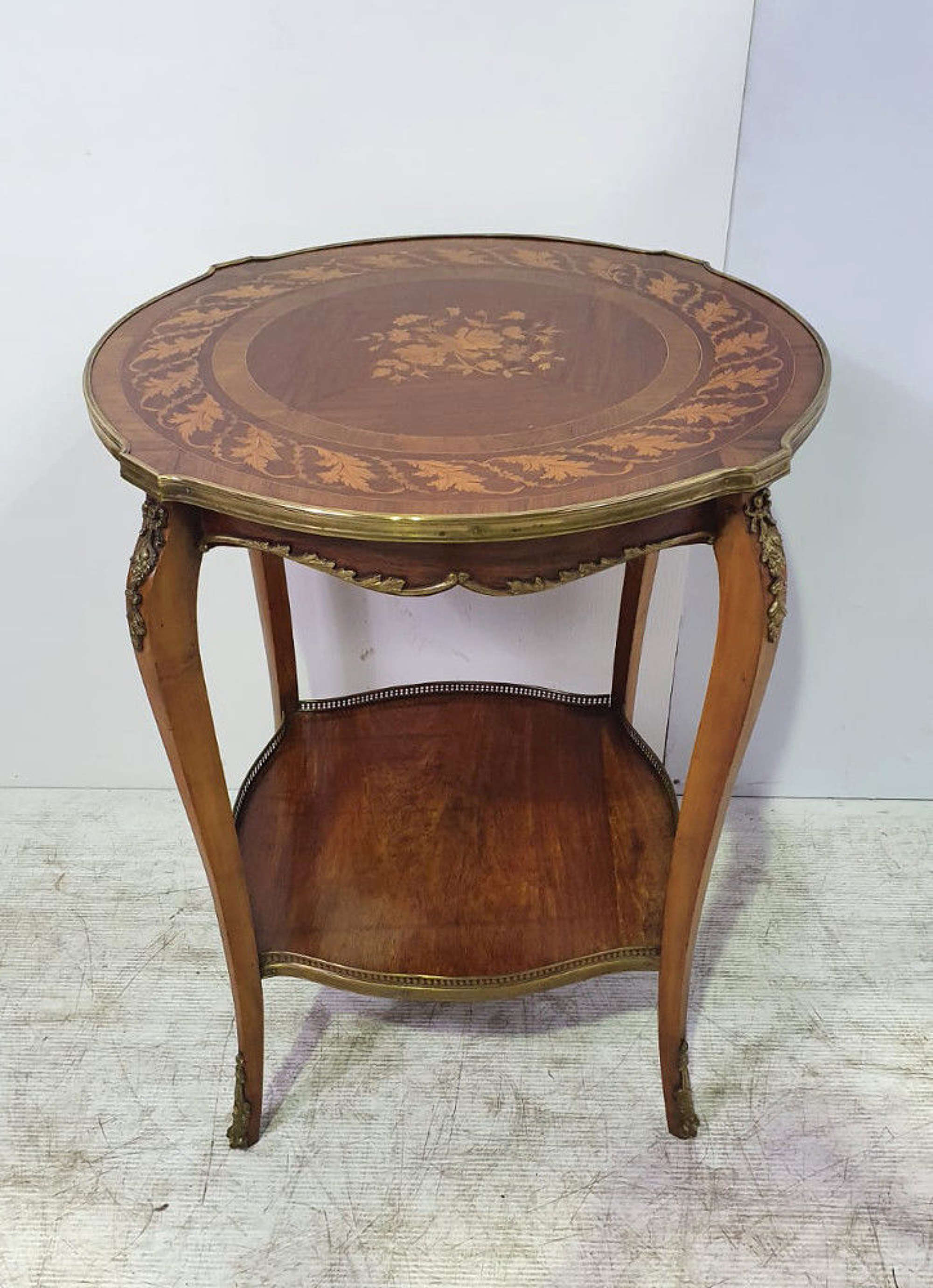 Edwardian Mahogany And Rosewood Occasional Table