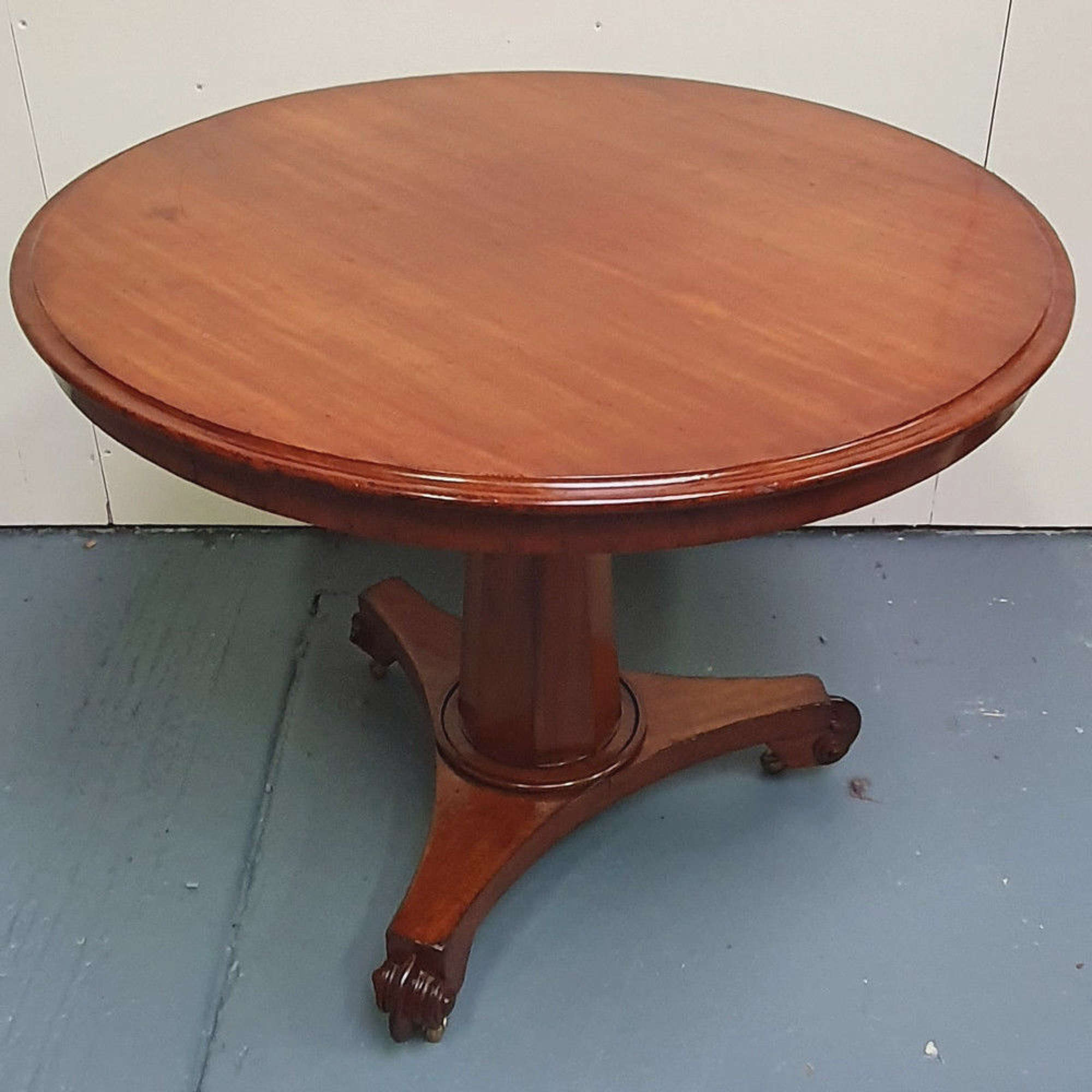 Neat Size 19th Century Small Antique Dining Table