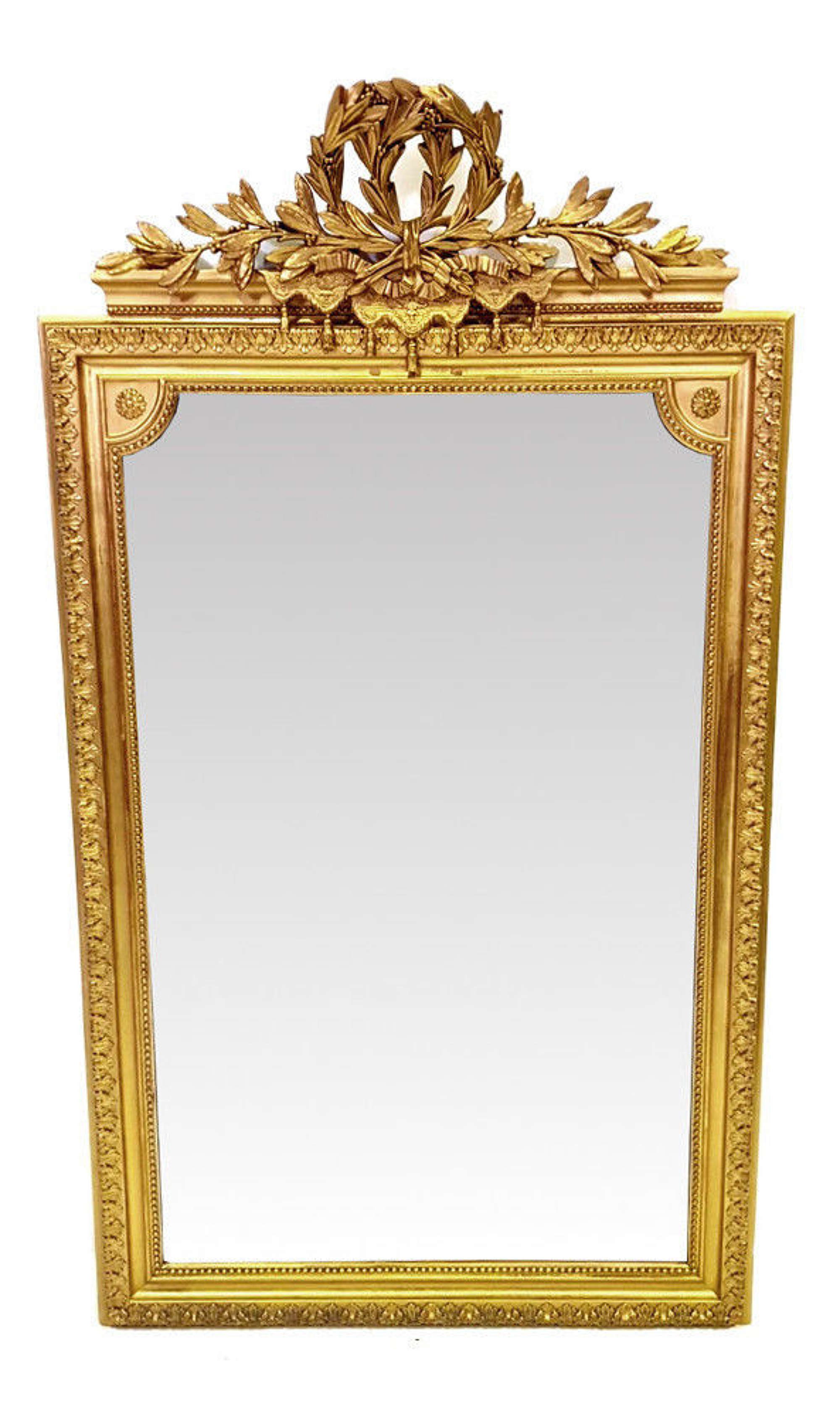 Good Quality 19th Century Gilt Antique Mirror