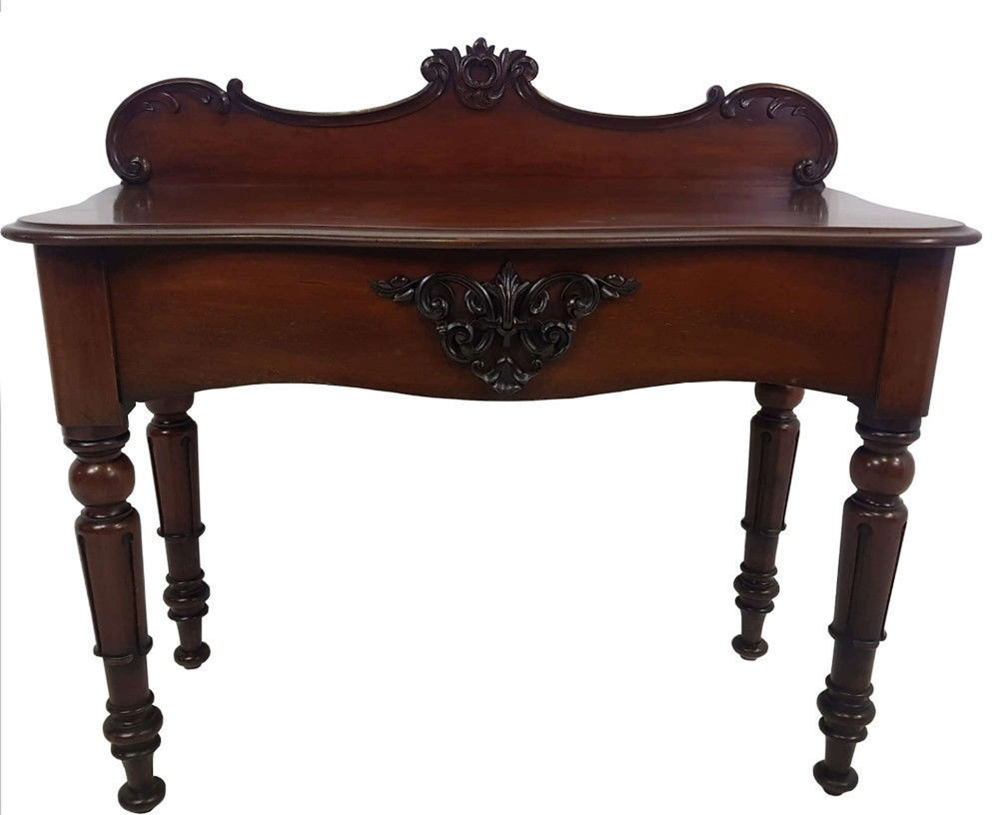 19th Century Victorian Console / Antique Hall Table