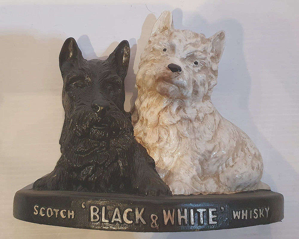 20th Century Black And White Pub Advert