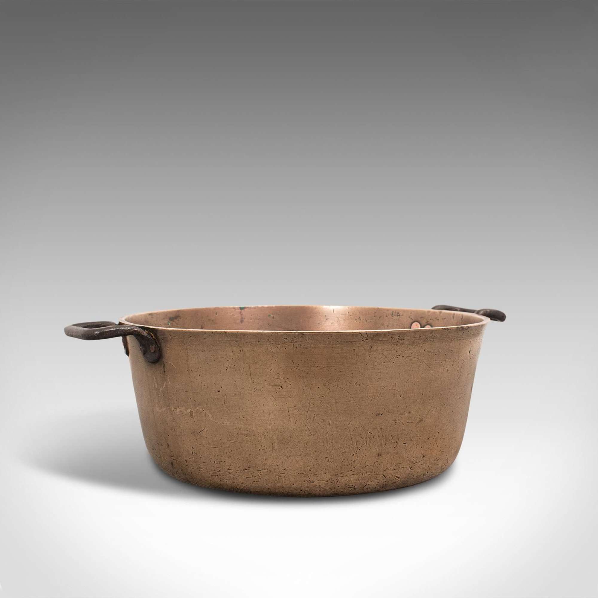 Antique Jam Pan, English, Bronze, Preserves Cooking Pot C.1800