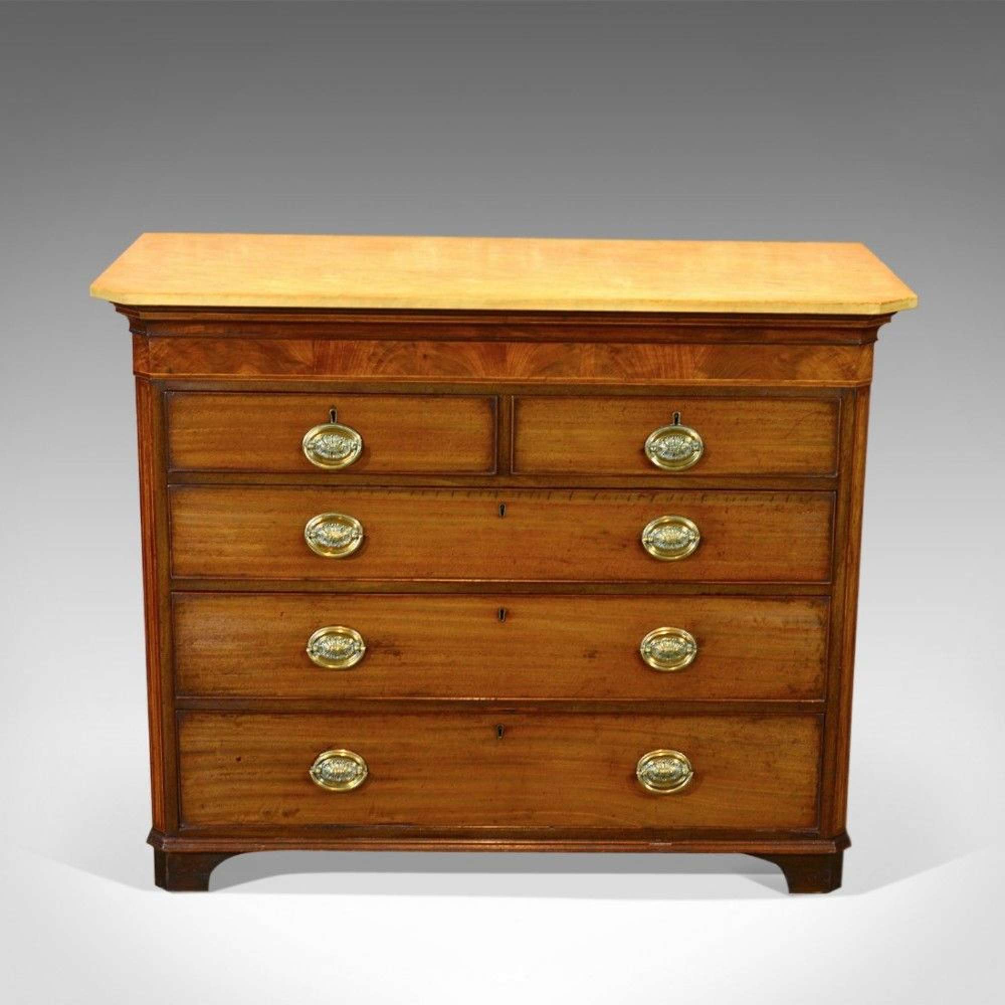 Antique Chest Of Drawers, Georgian Commode C.1780