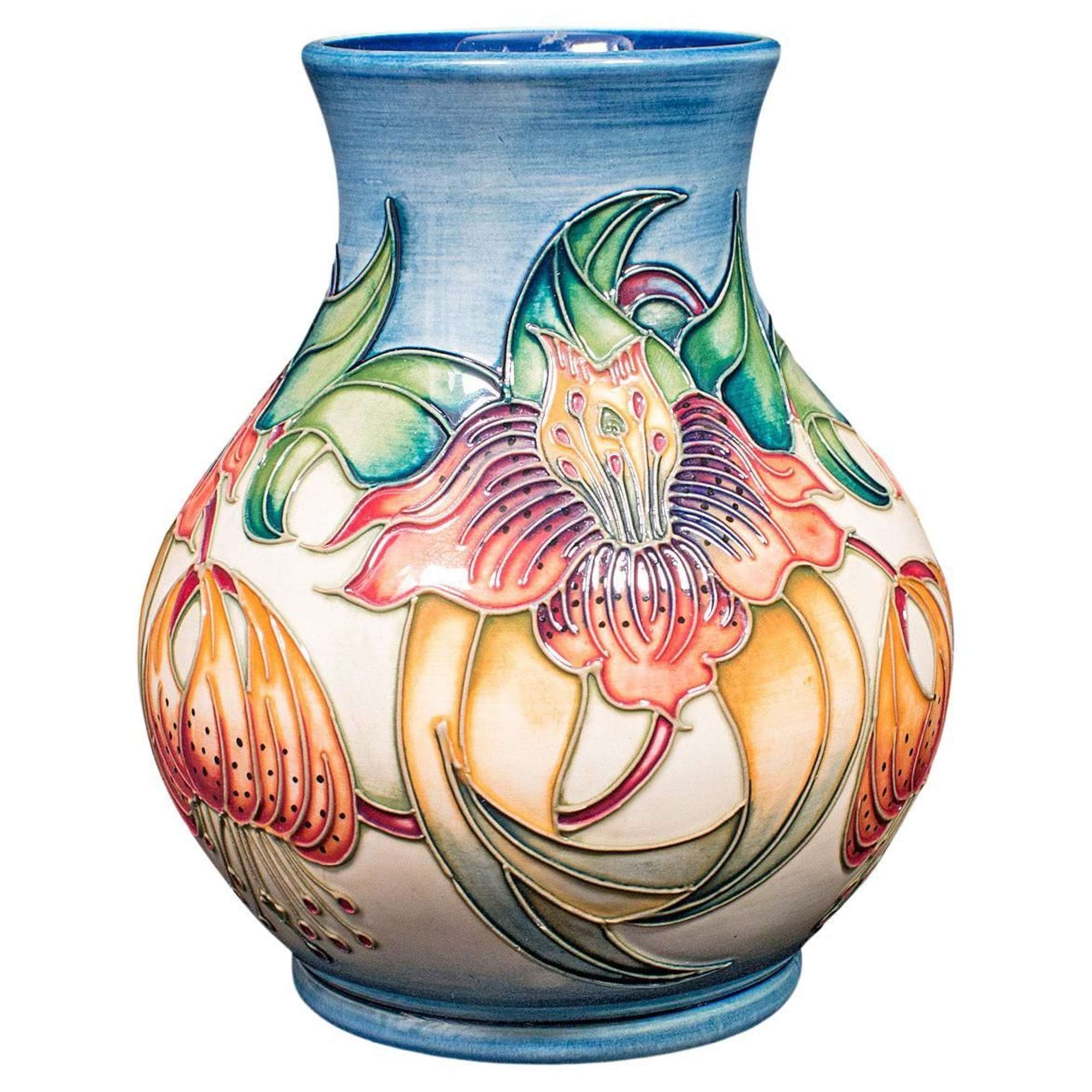 Small Vintage Decorative Posy Vase, English, Ceramic, Flower, Late 20th Century