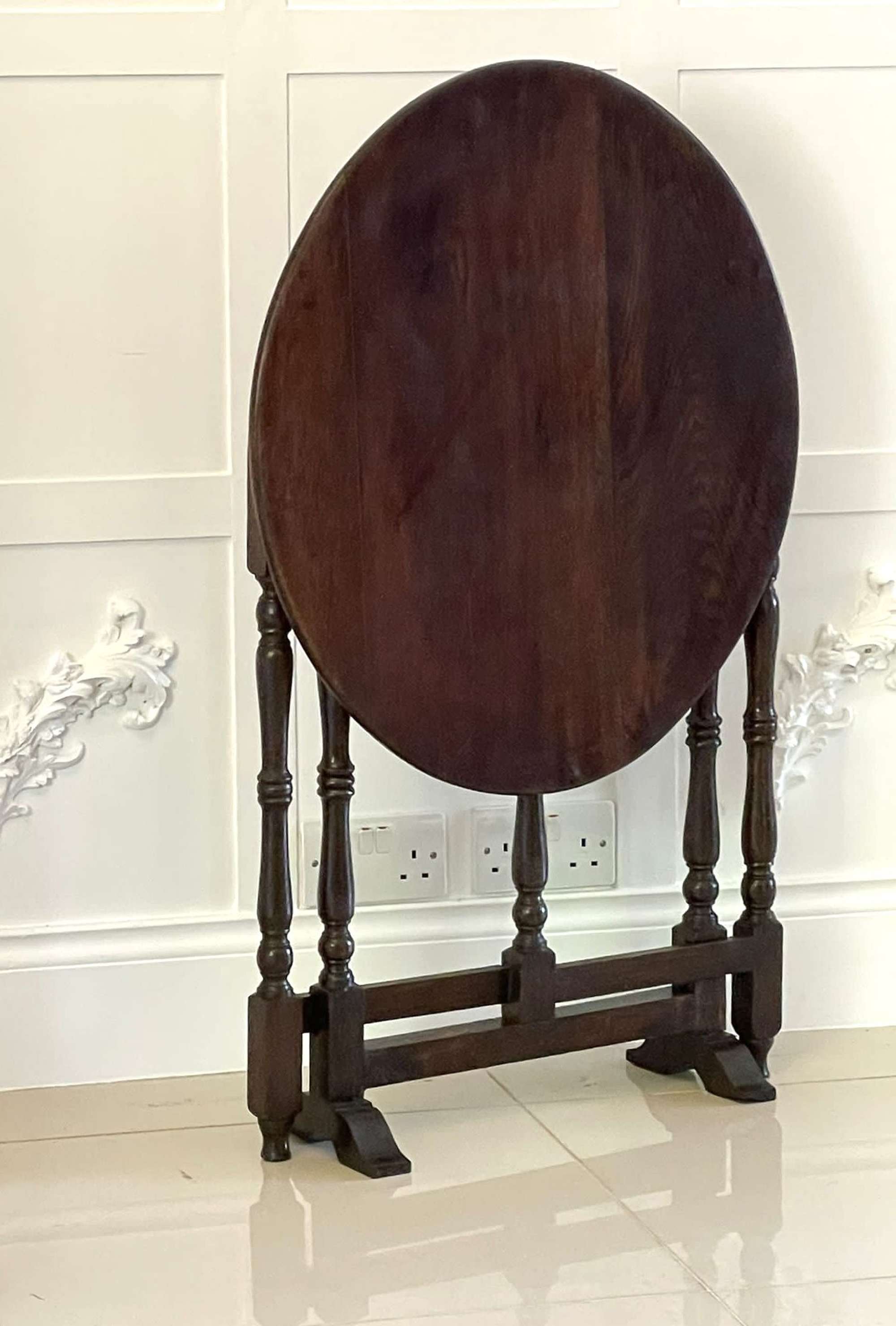 Unusual Antique Victorian Quality Oak Coaching Table
