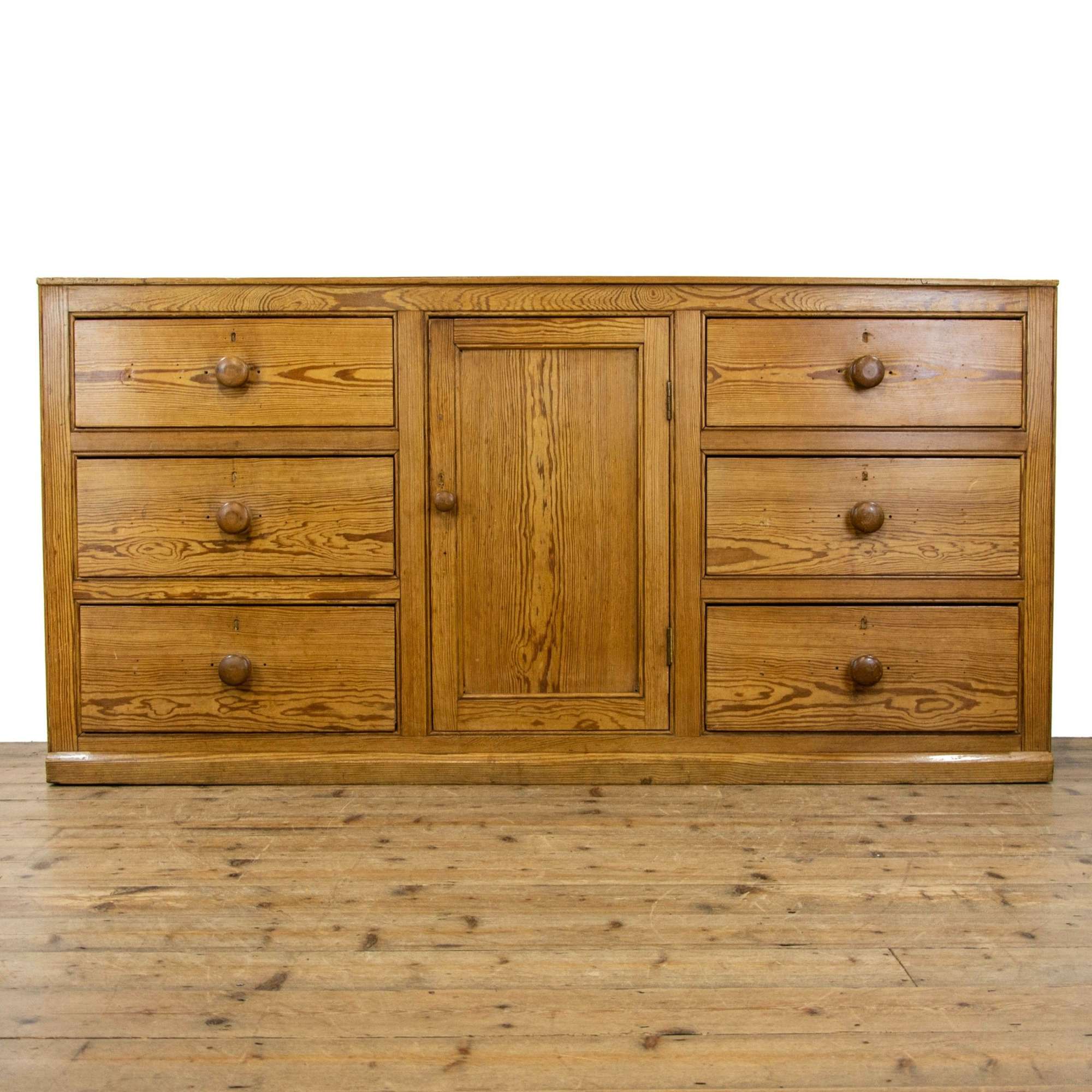 Rustic Antique Pine Dresser Base