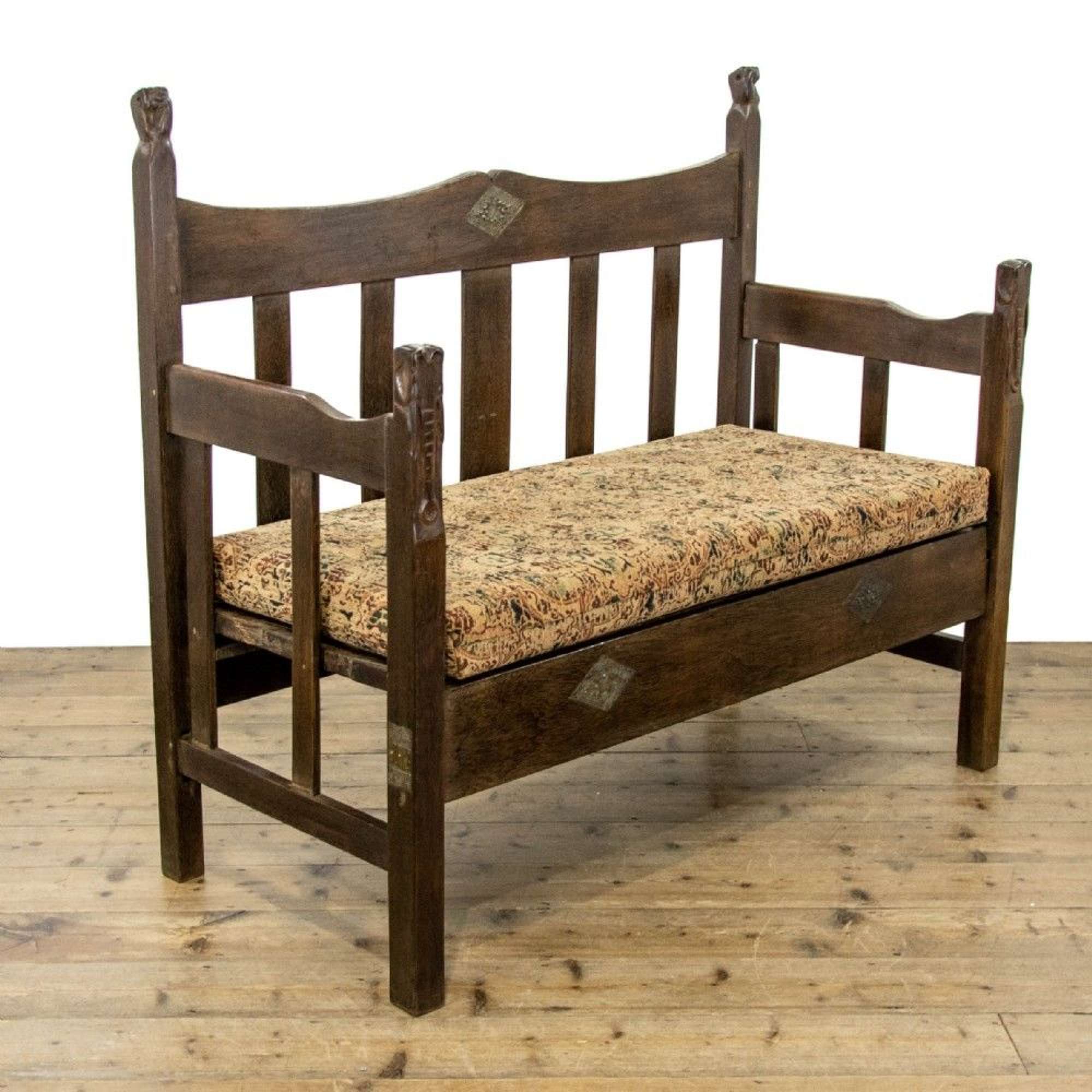 West African Antique Bench