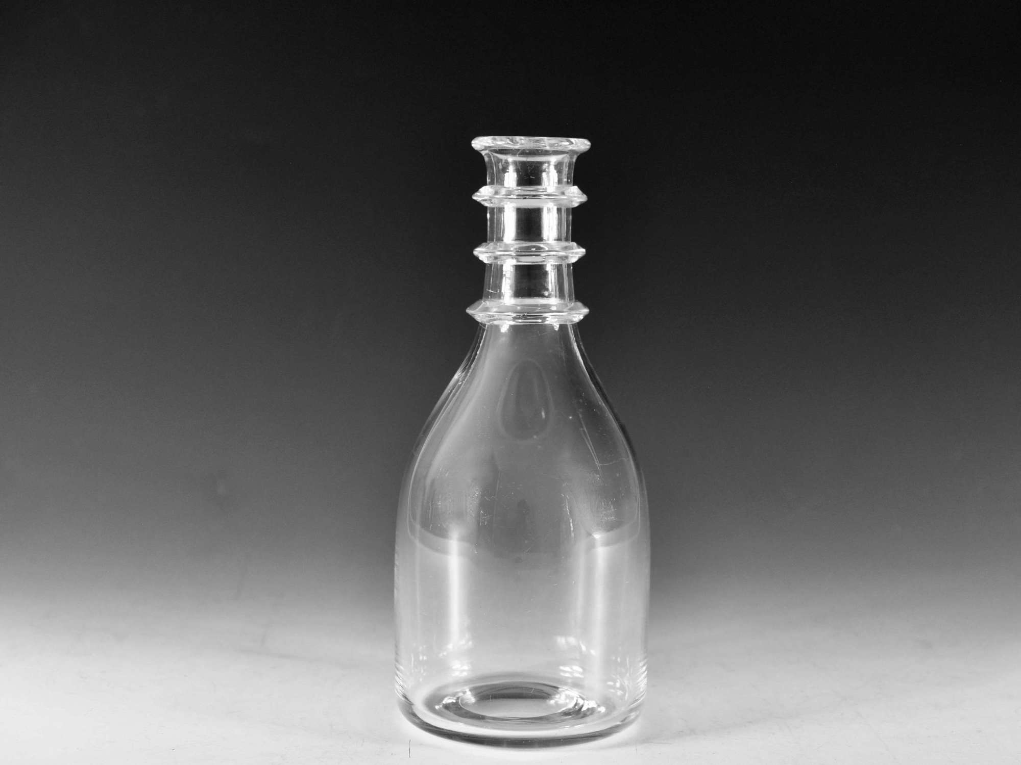 Antique glass - carafe English c1820