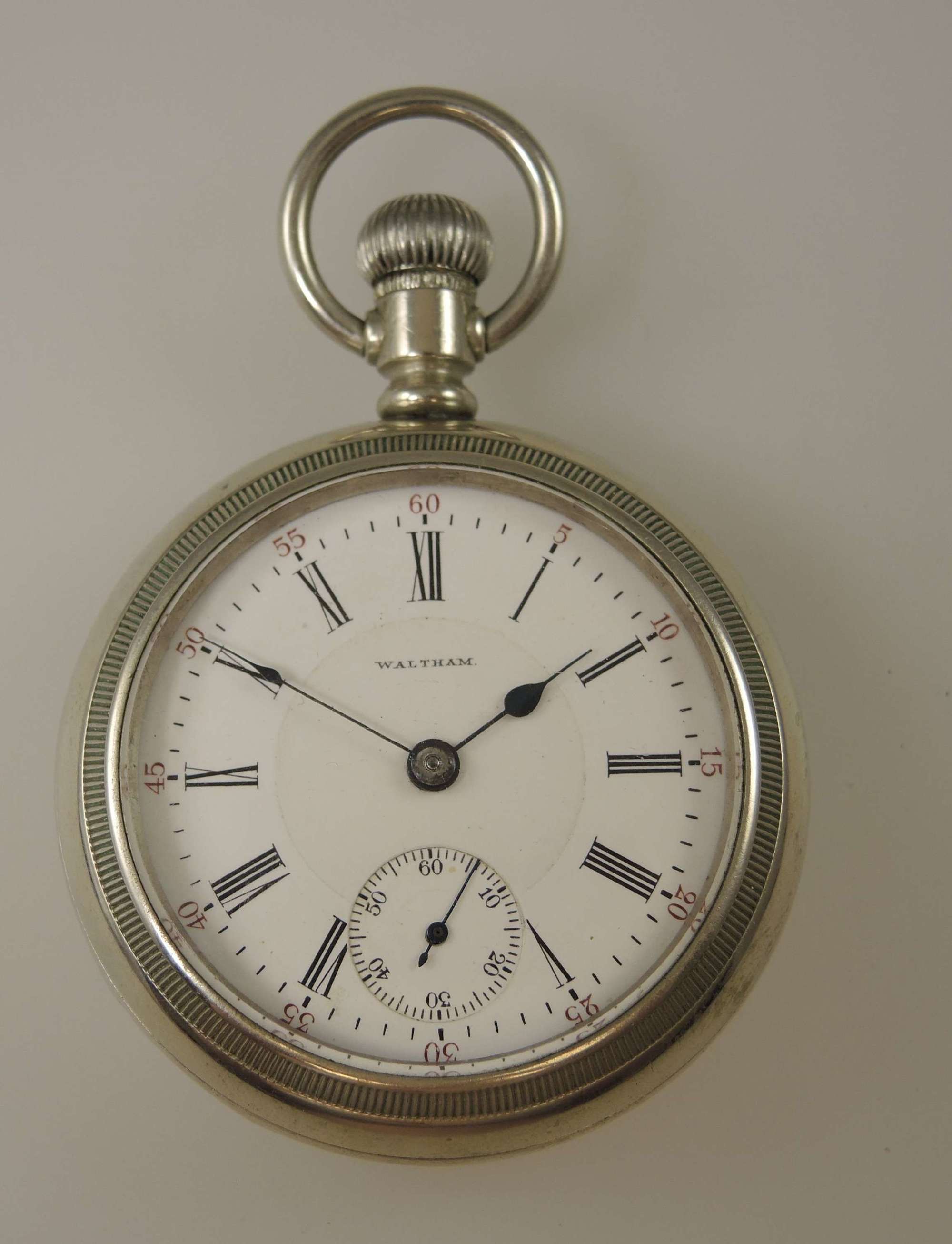 Large vintage 17 Jewel pocket watch by Waltham, USA c1906