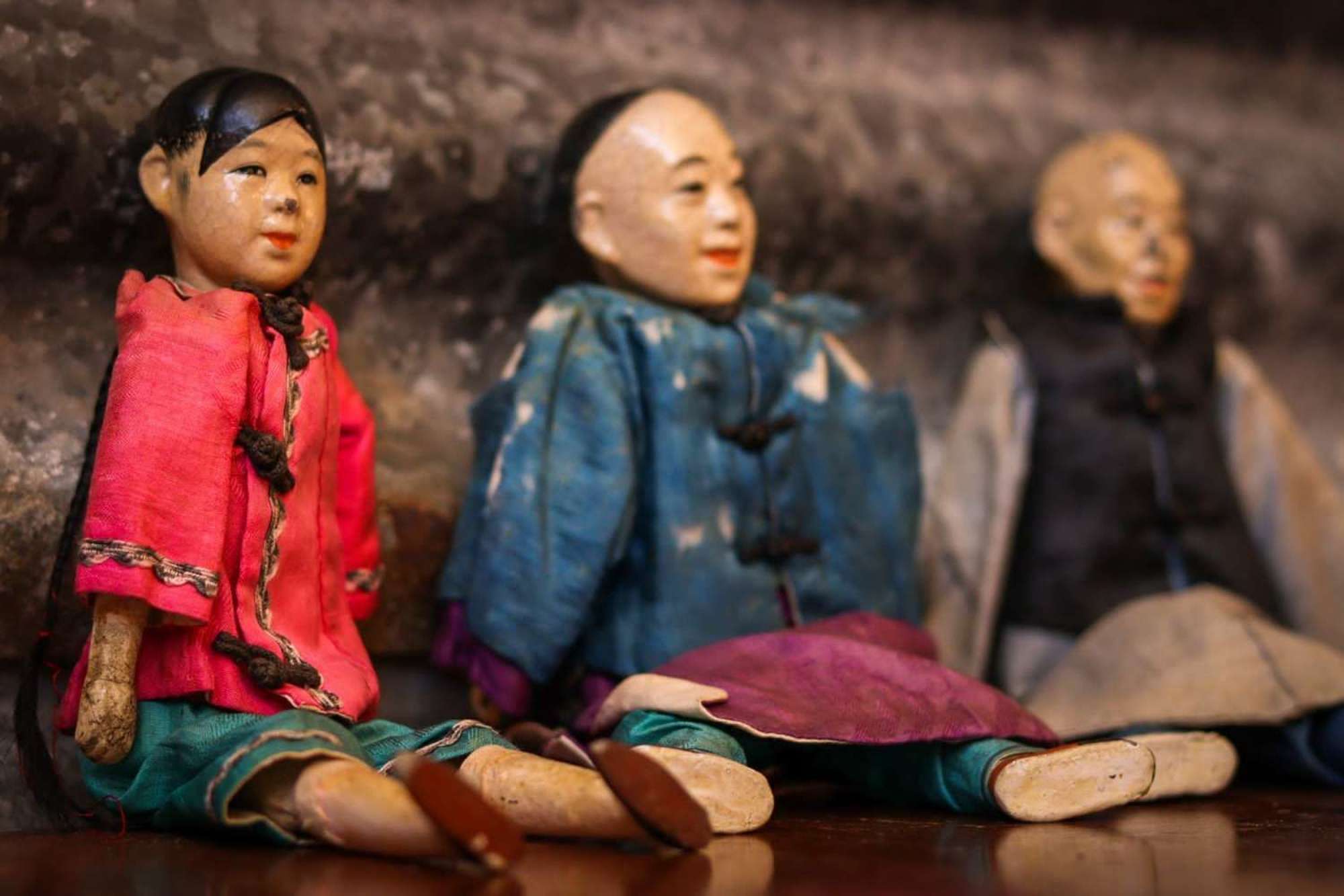 Three Very Unusual Chinese Dolls