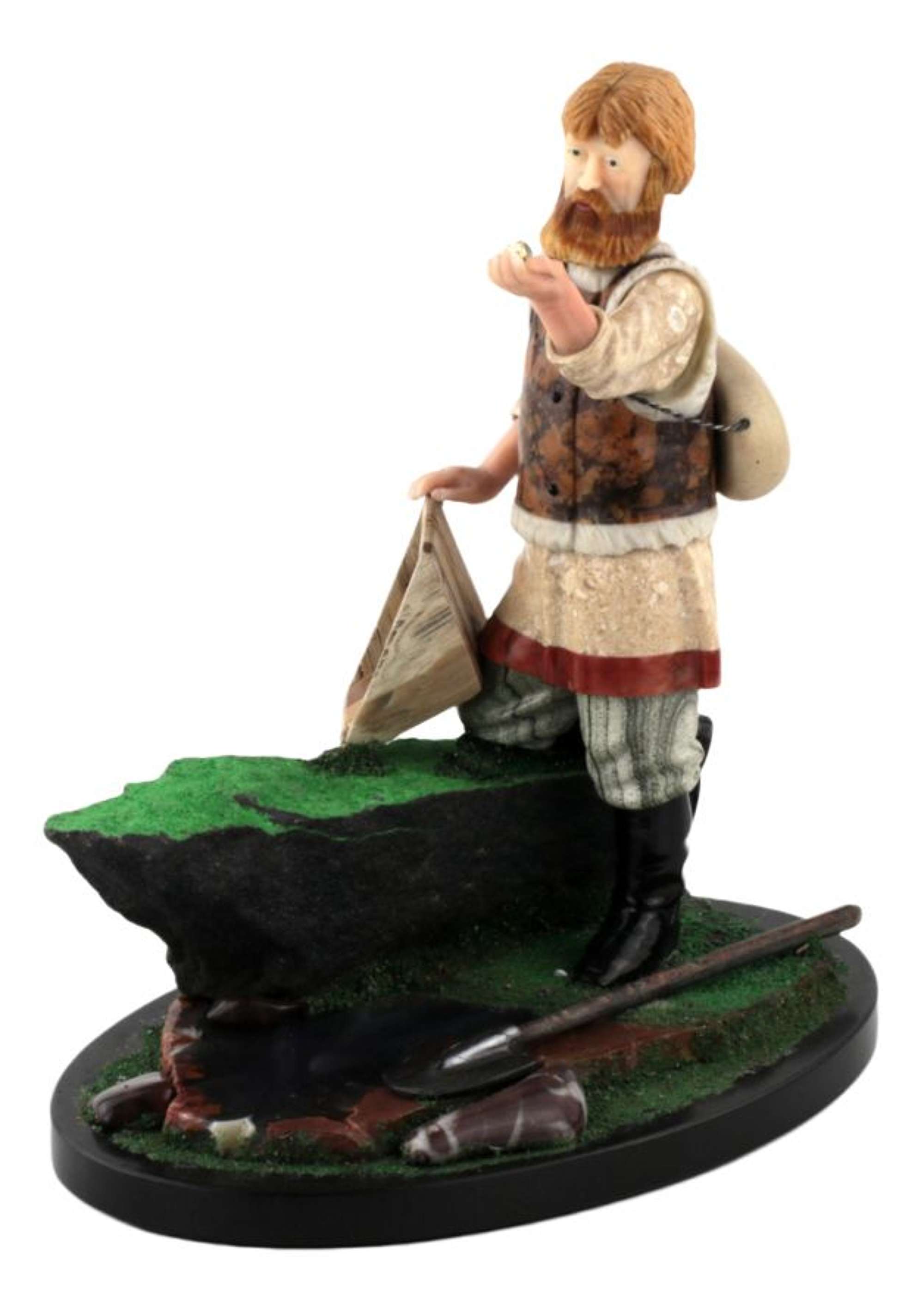 Stone-Cut Prospector Figurine