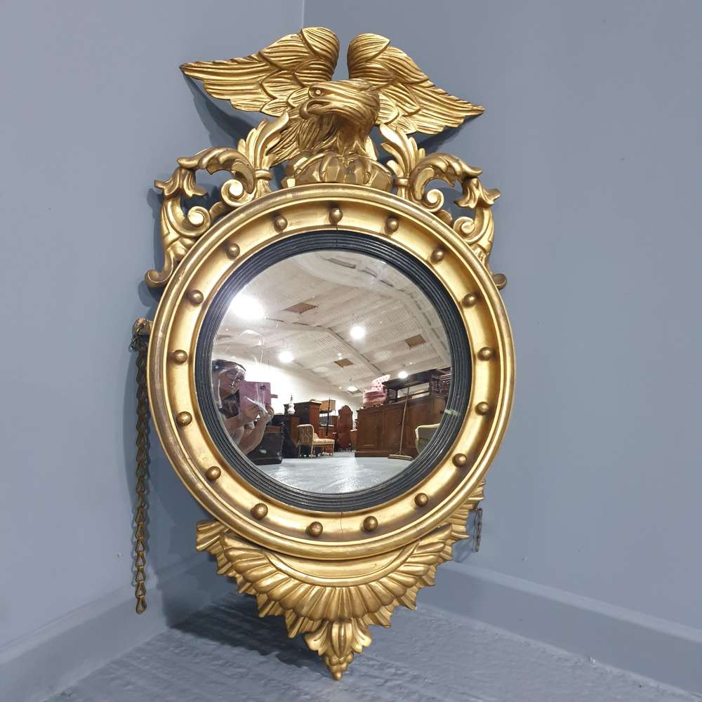 Outstanding English Victorian Gilt Antique Mirror
