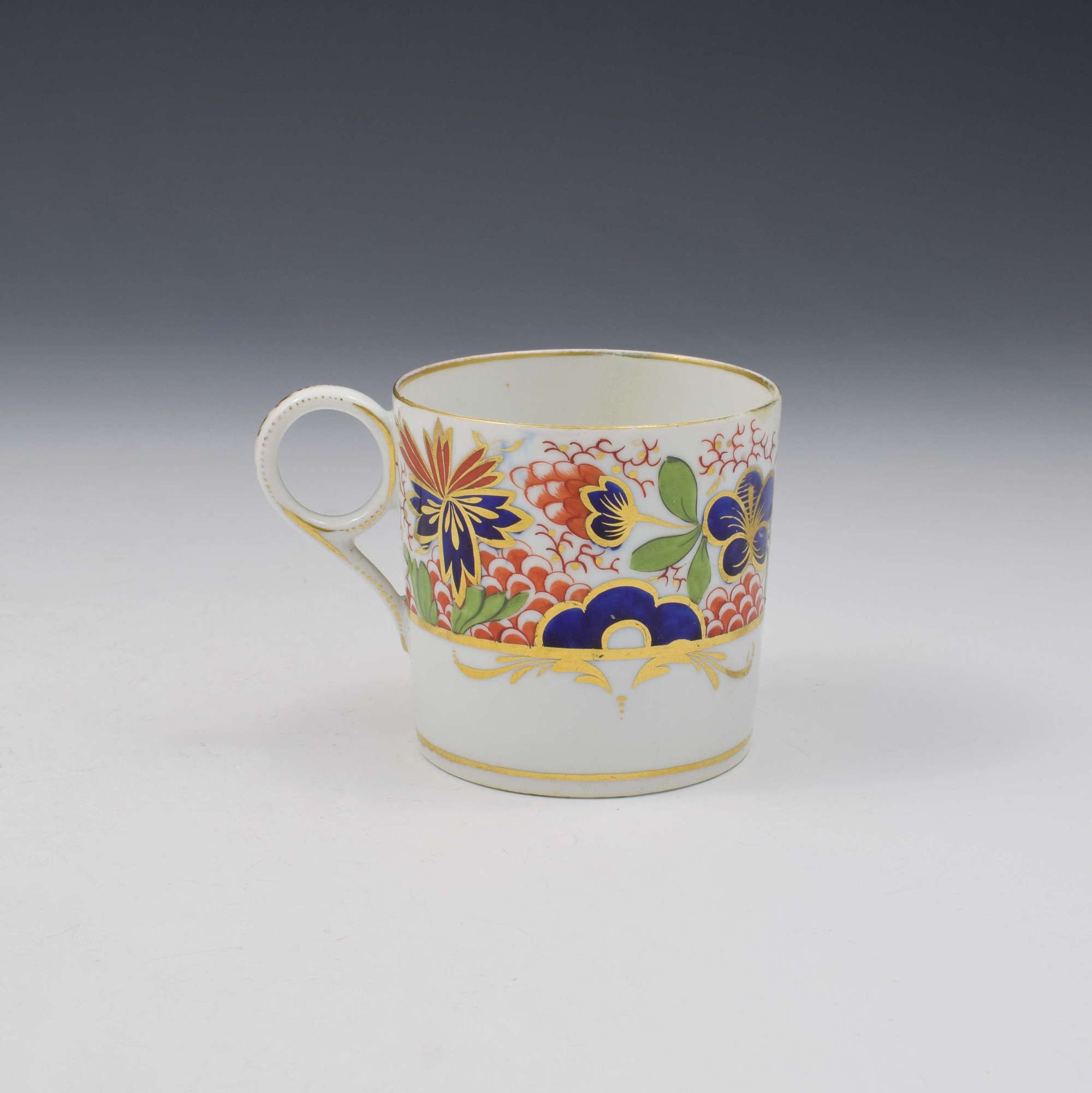 Chamberlain's Worcester Porcelain Coffee Can Pattern 492, c.1805