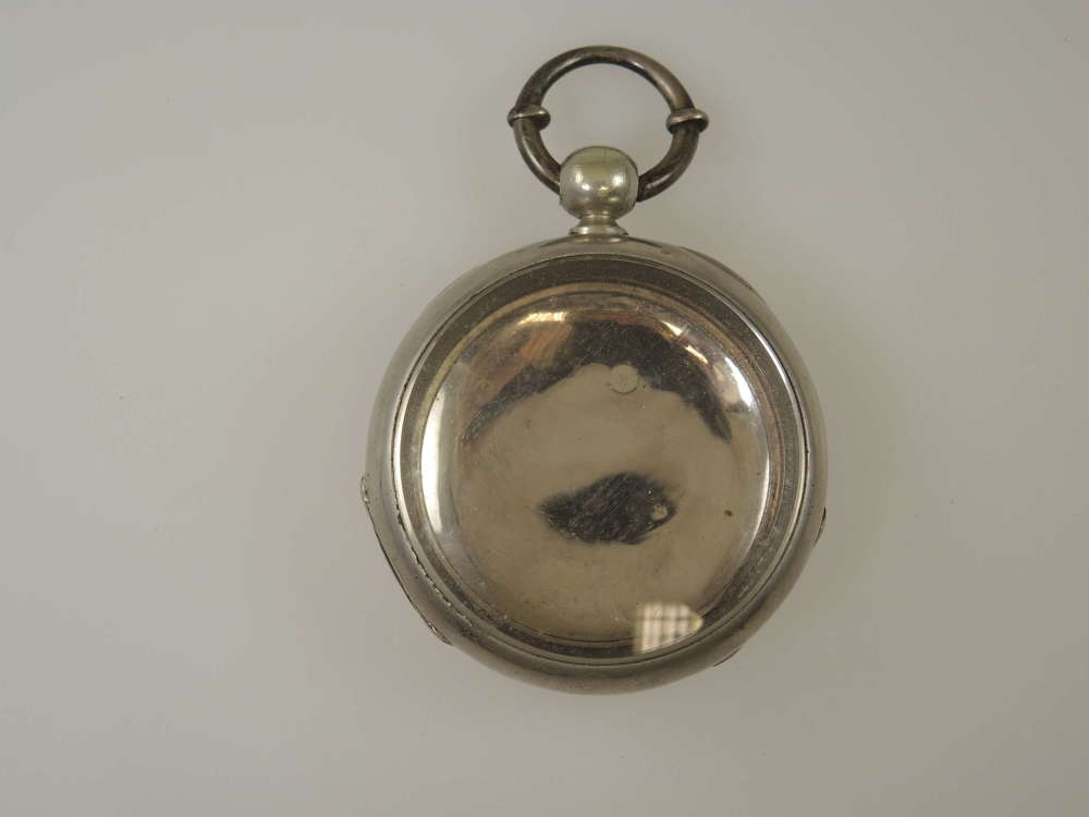American 18 size key wound case c1890