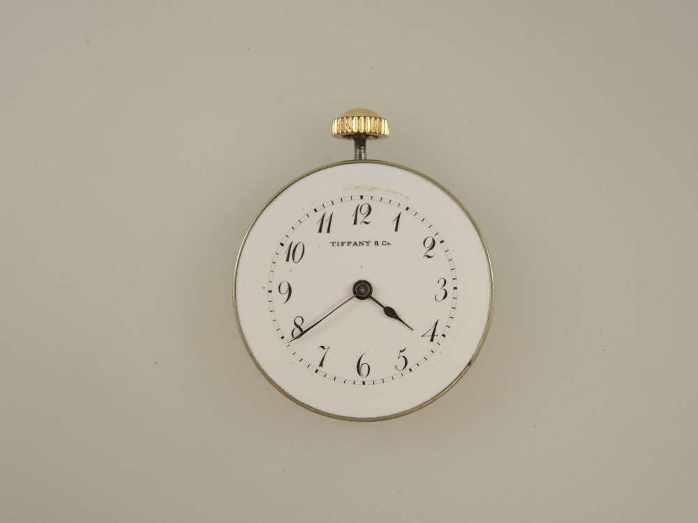 Genuine TIFFANY & Co Pocket watch movement c1910