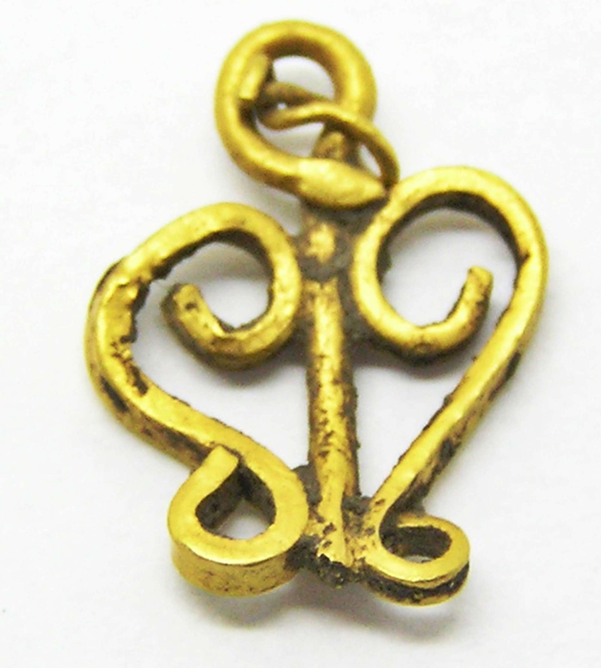 Ancient Roman gold chain necklace component