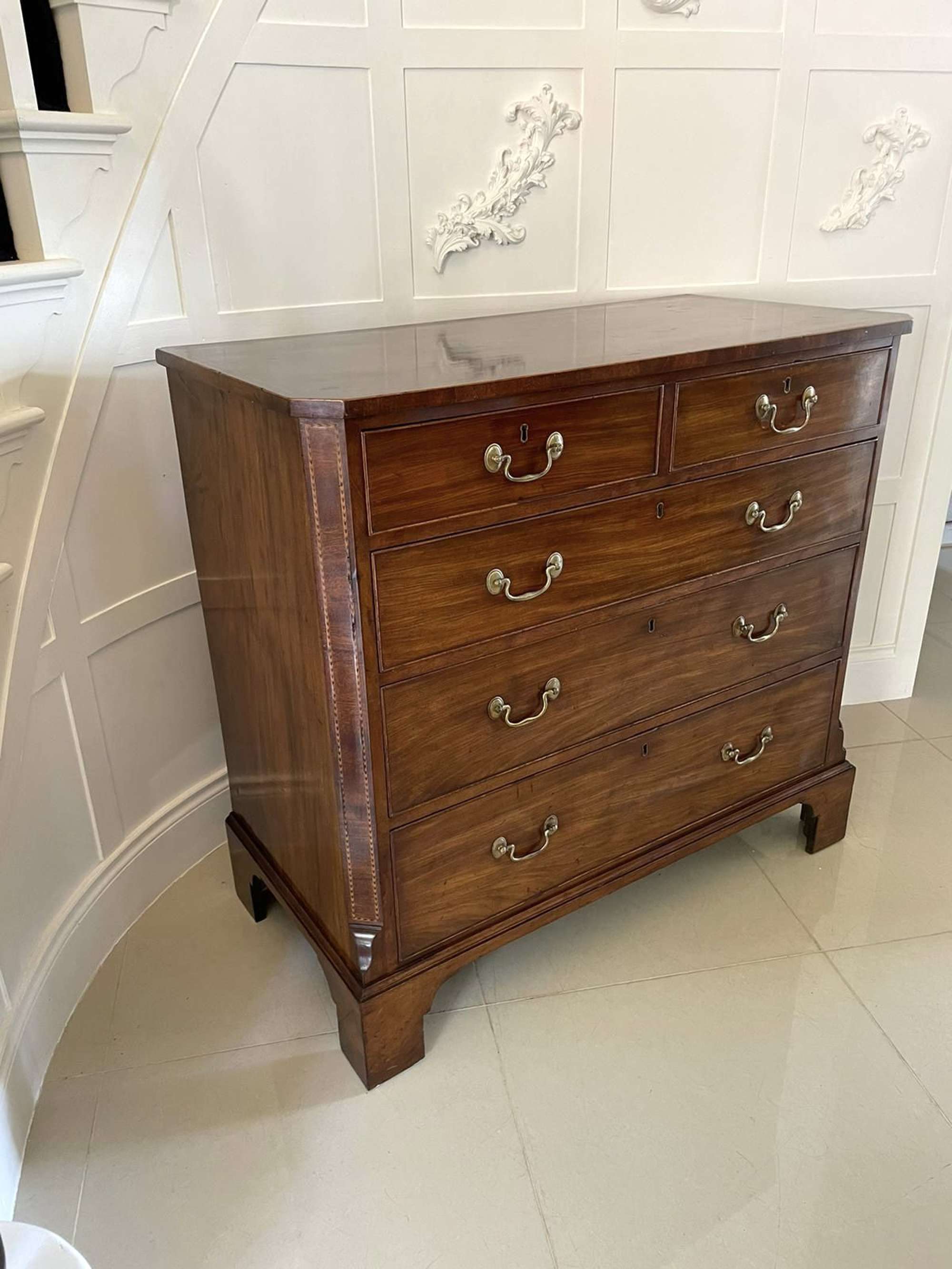 Superb Quality Antique George III Mahogany Chest of Drawers