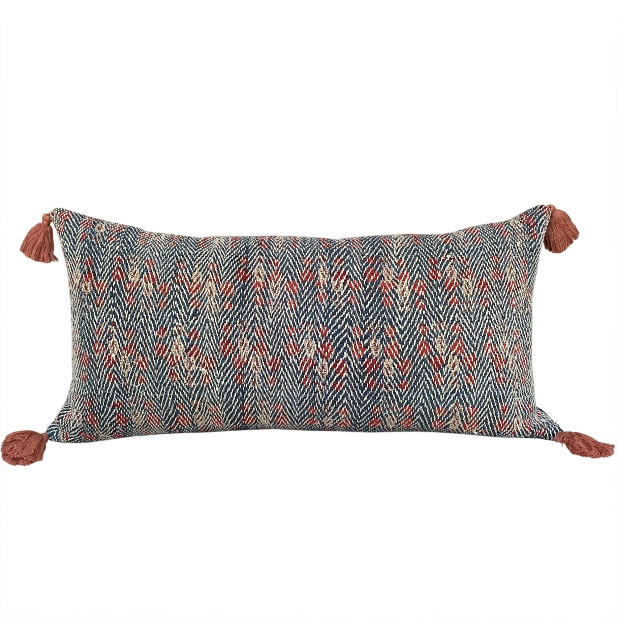Large Banjara cushion with tassels