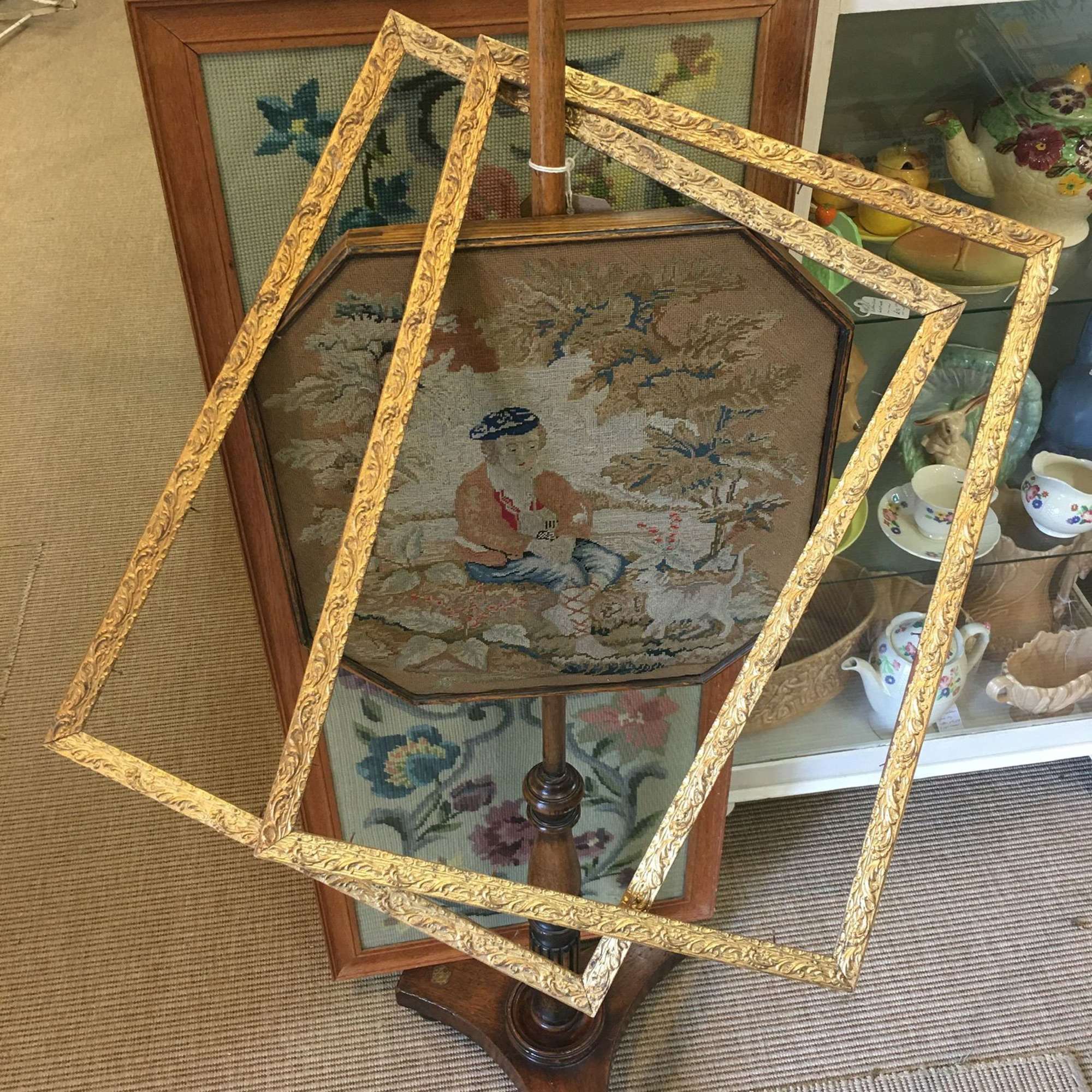 Antique pair of French frames