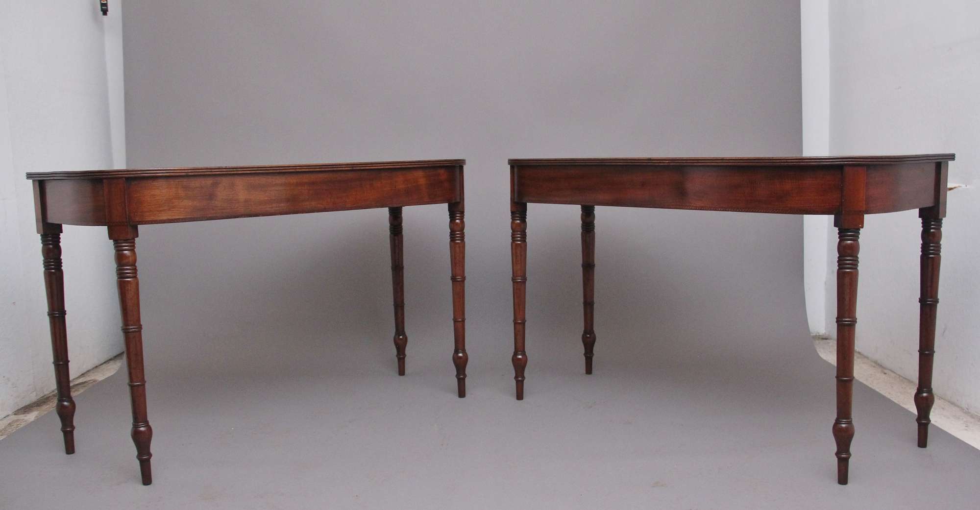 Pair of early 19th Century antique console tables