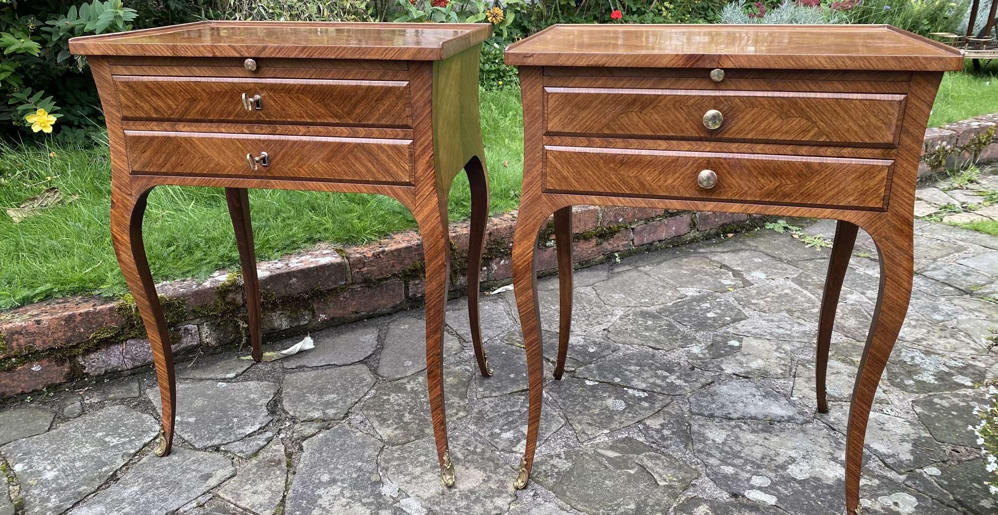Pair of fine quality side tables