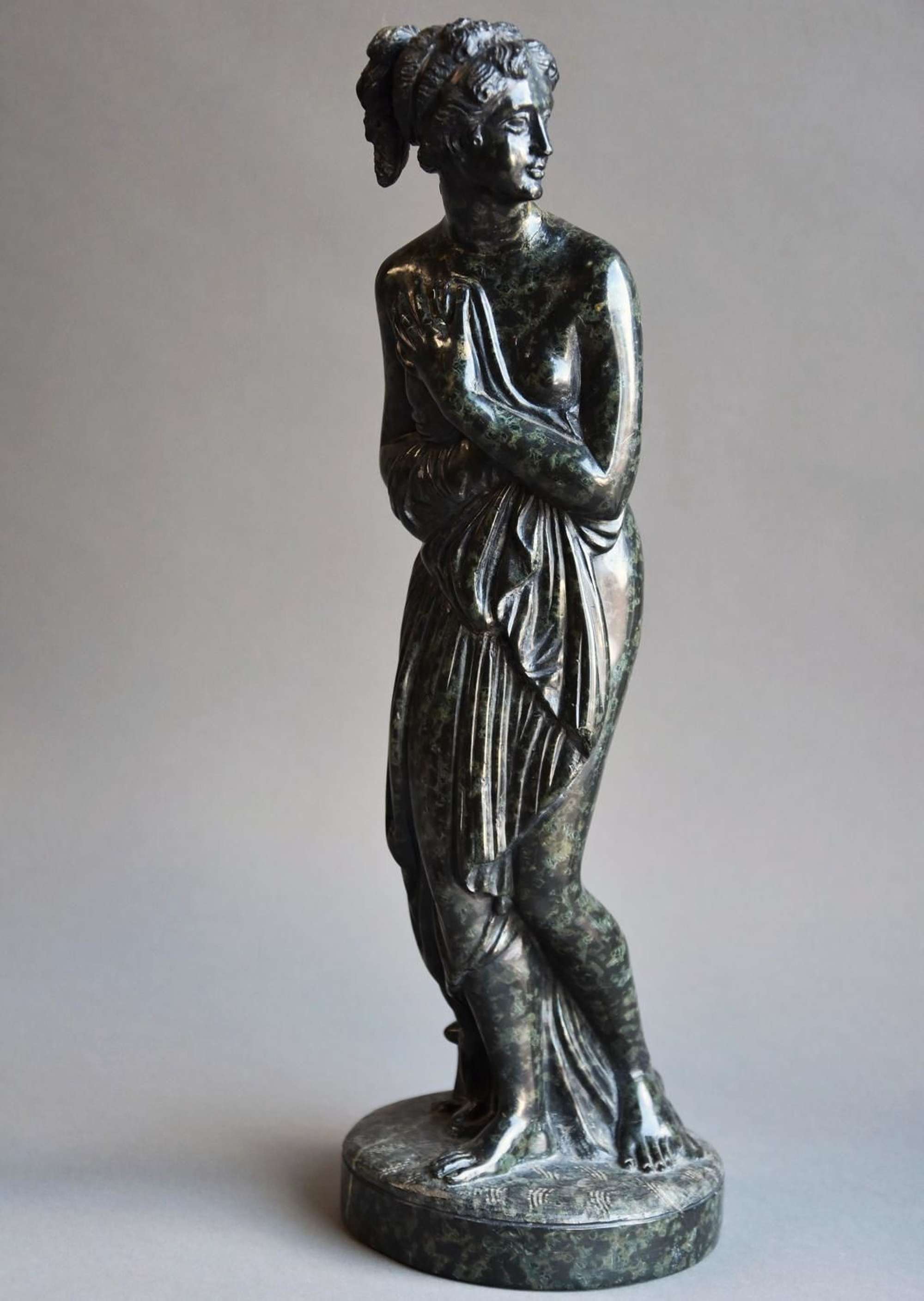 19thc serpentine figure of 'Venus Italica'