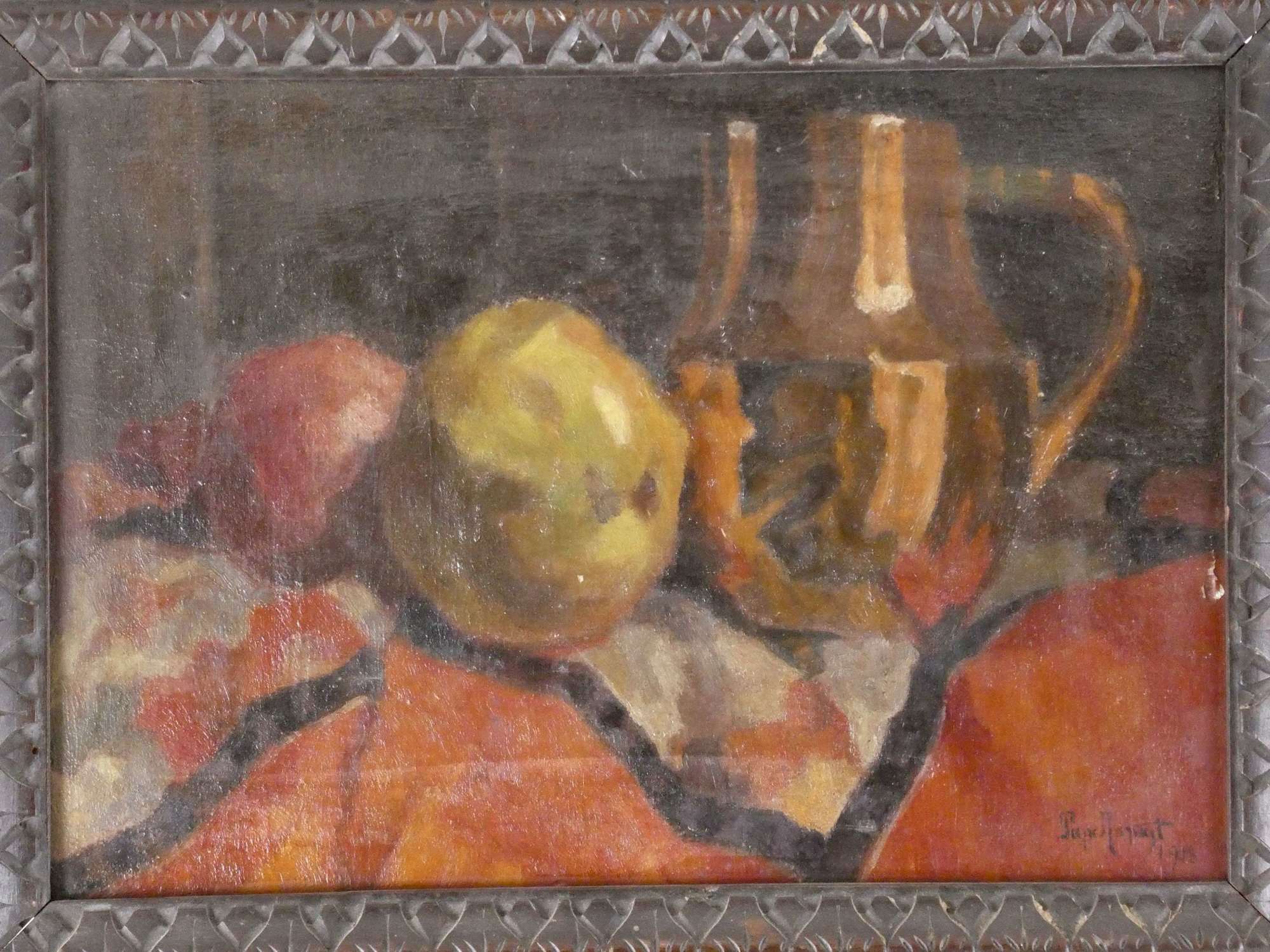 Still Life Painting dated 1918