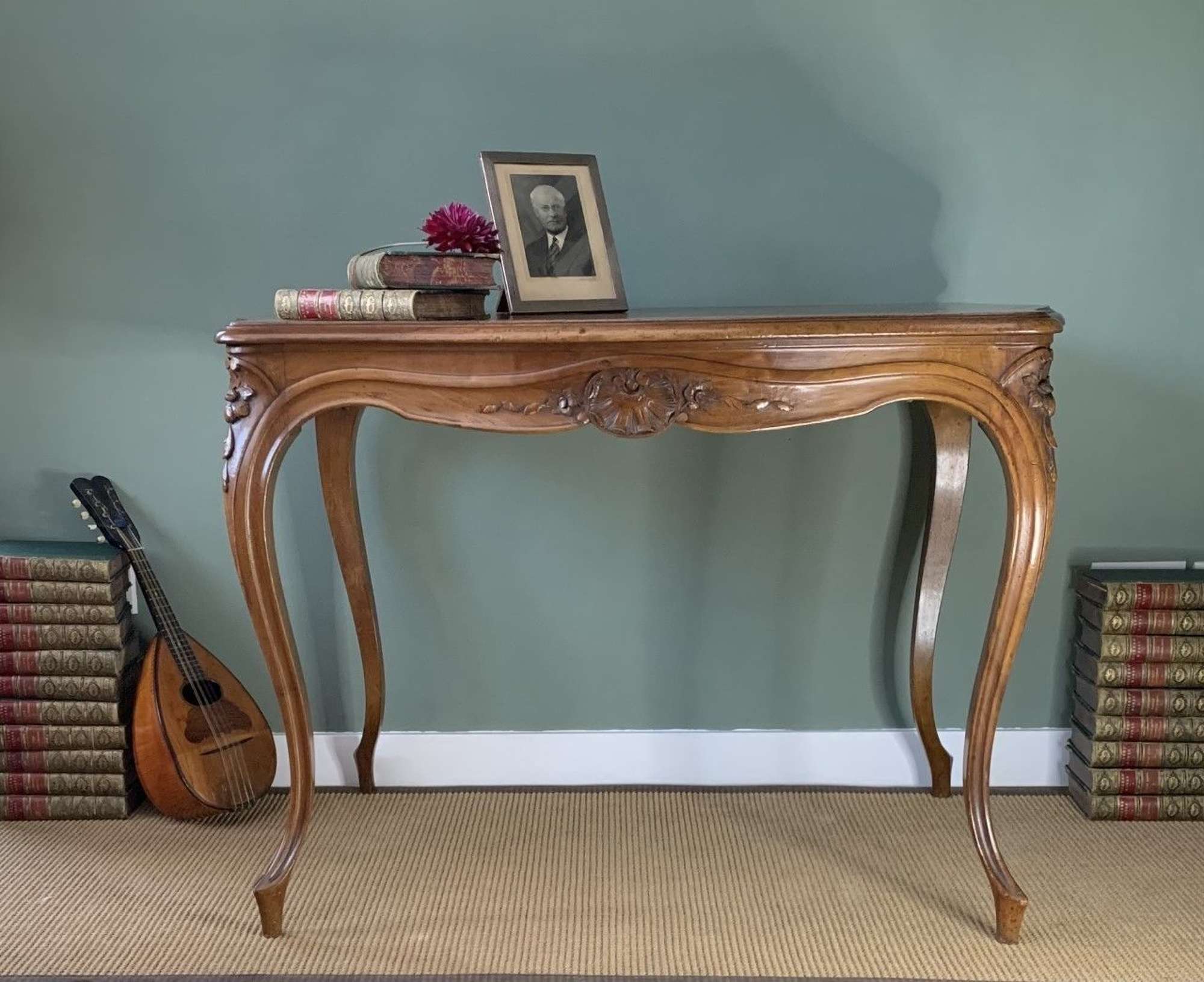 Antique French Louis Xv Style Walnut Table