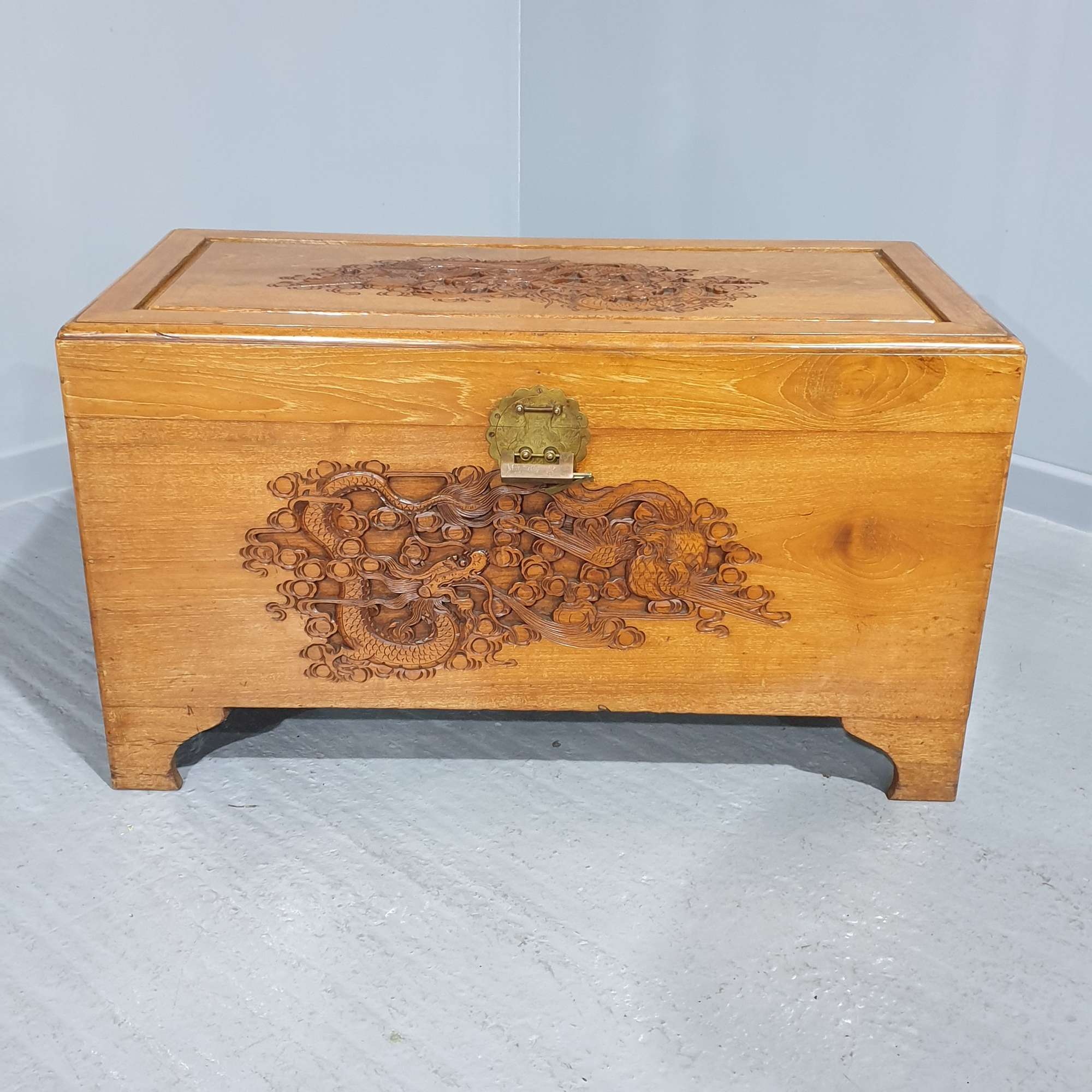 Outstanding Camphor Wood Chest