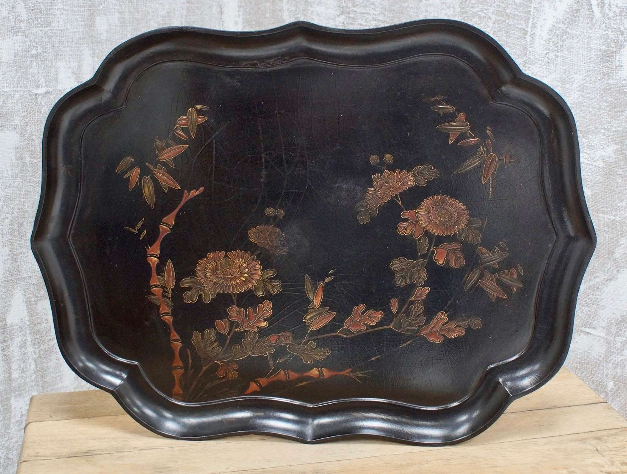 Victorian Chinoiserie Serving Tray