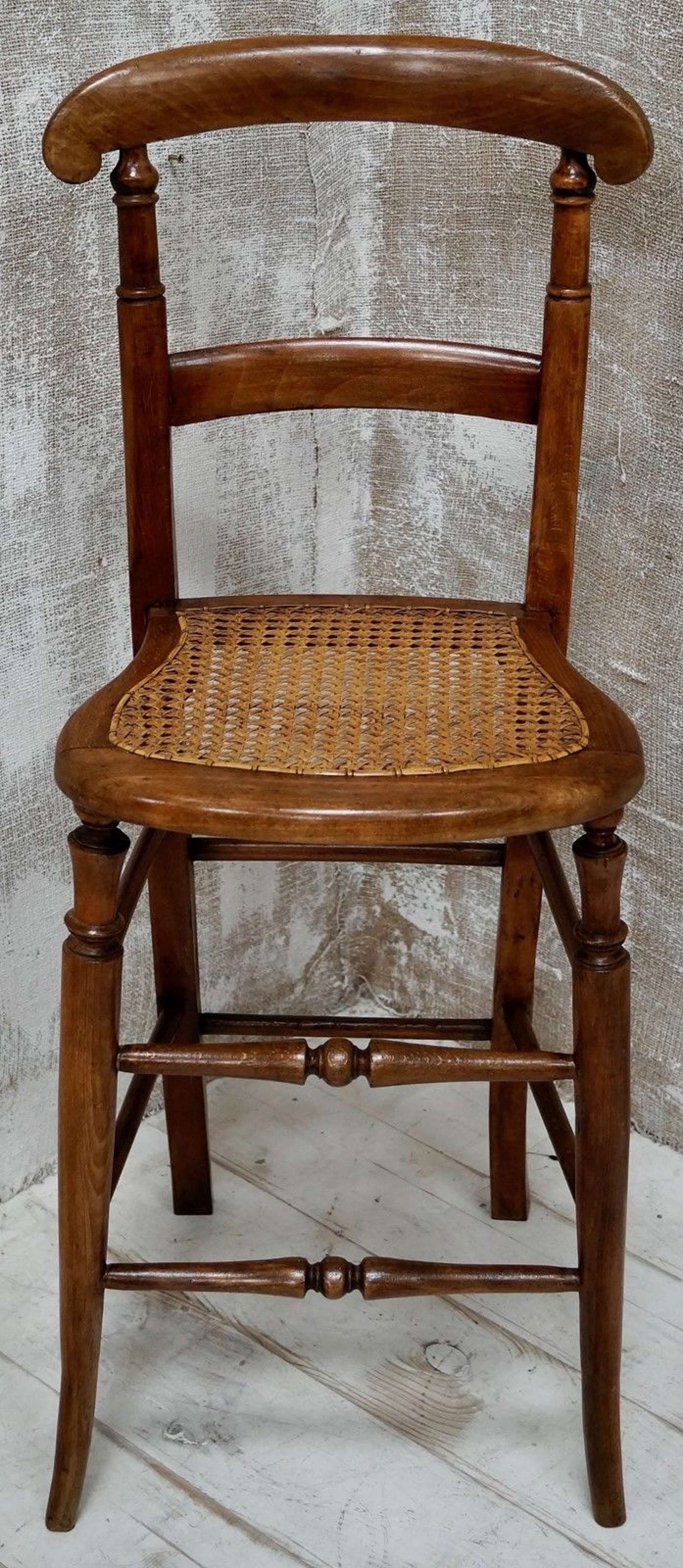Victorian Childs Correctional Antique Chair