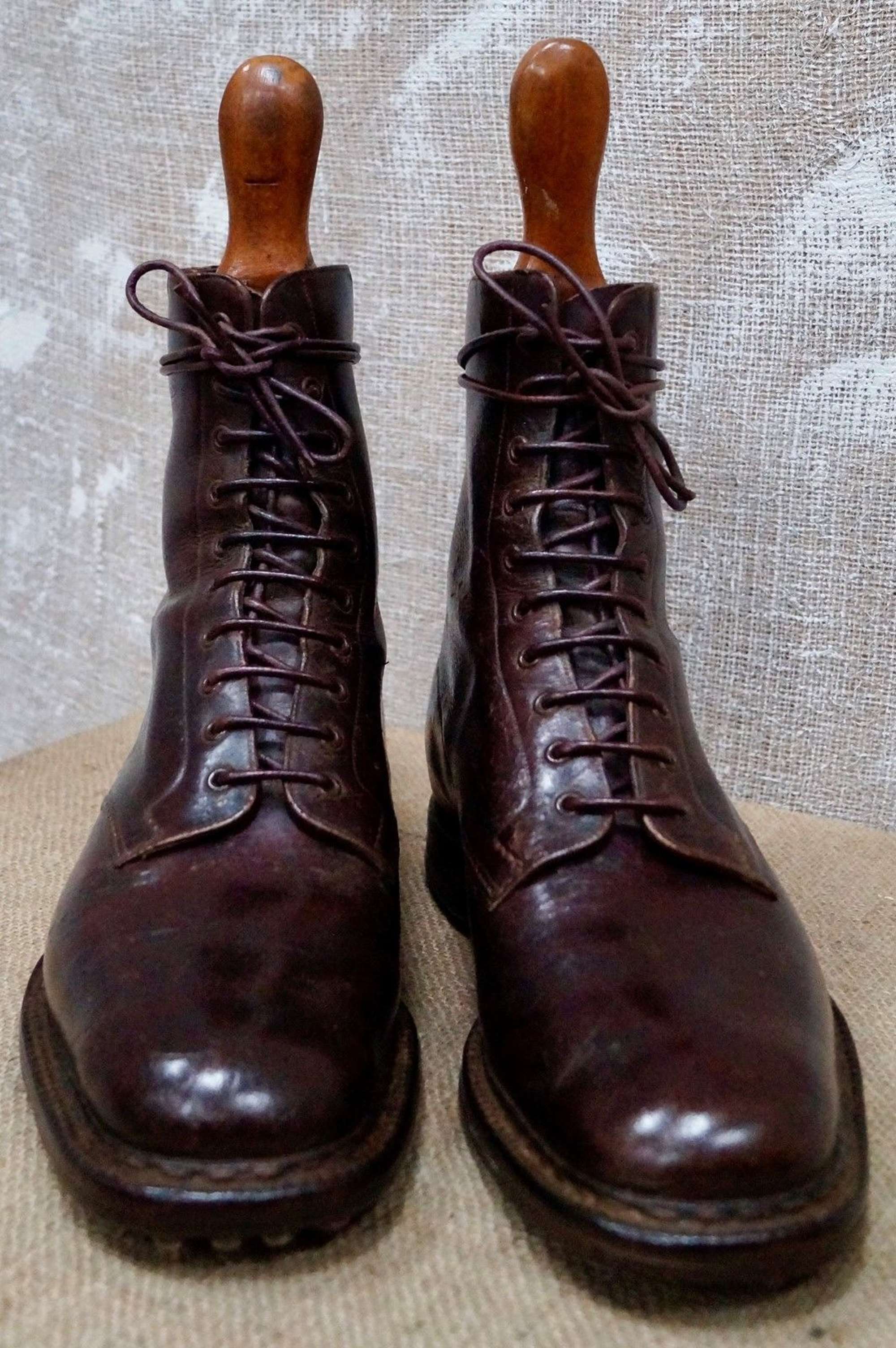 Vintage Ankle Rise Countrymen’s Boots and Original
