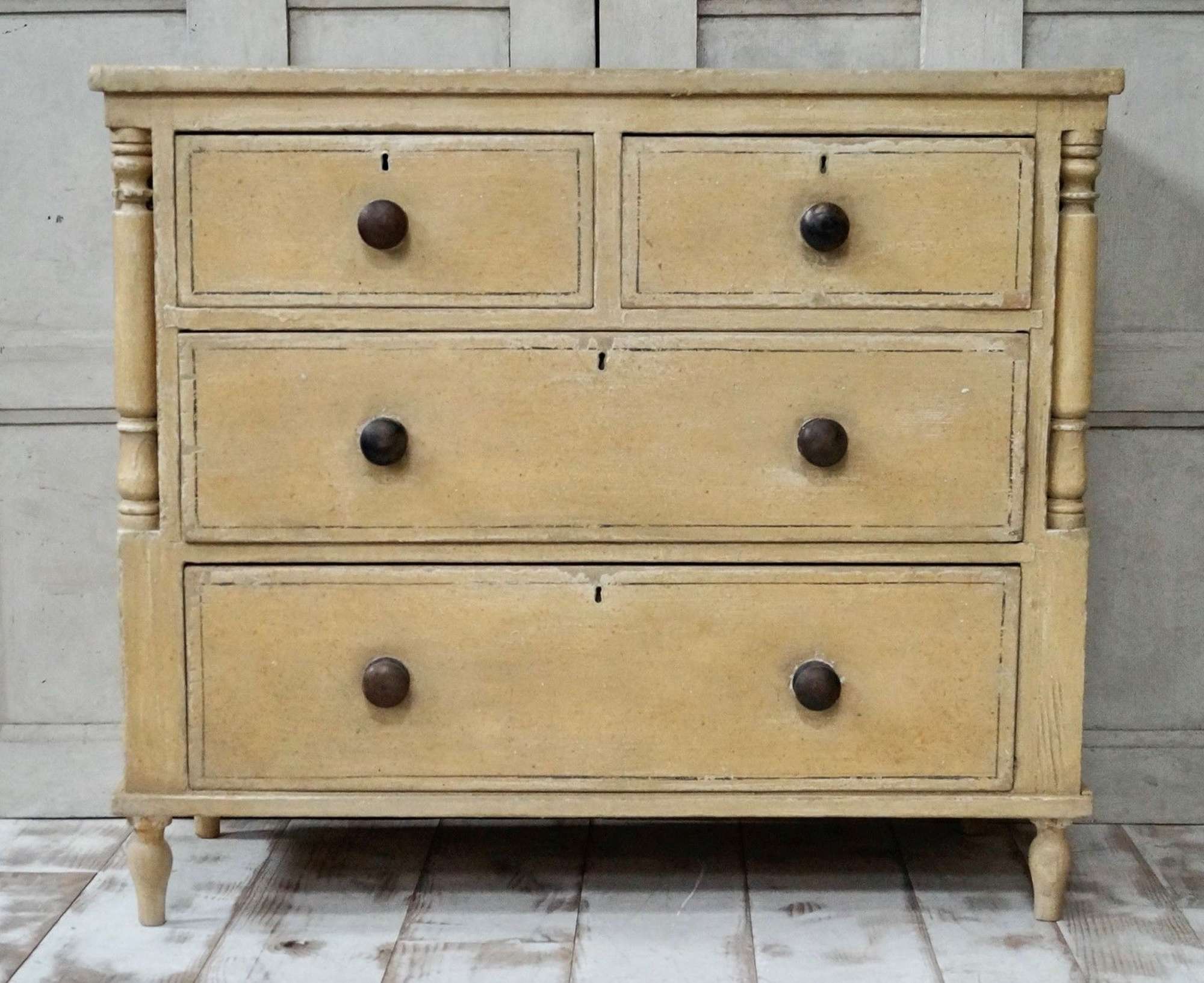Victorian Painted Chest Of Drawers