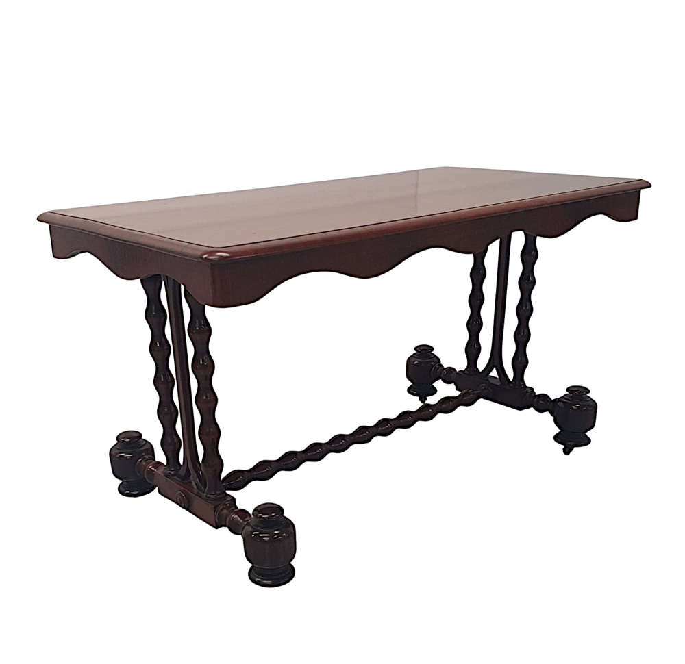 A Fabulous 19th Century Library Desk Or Table