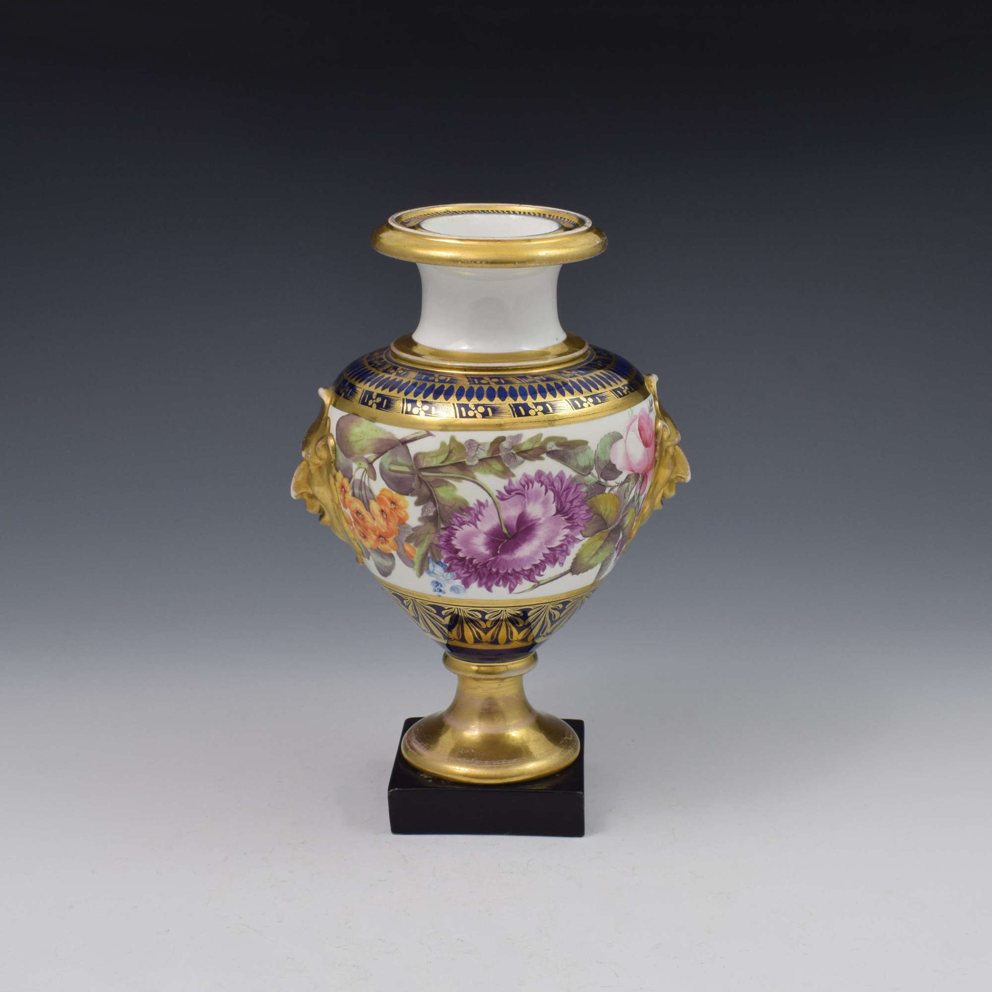 Fine Georgian Chamberlain Worcester Porcelain Vase c.1815