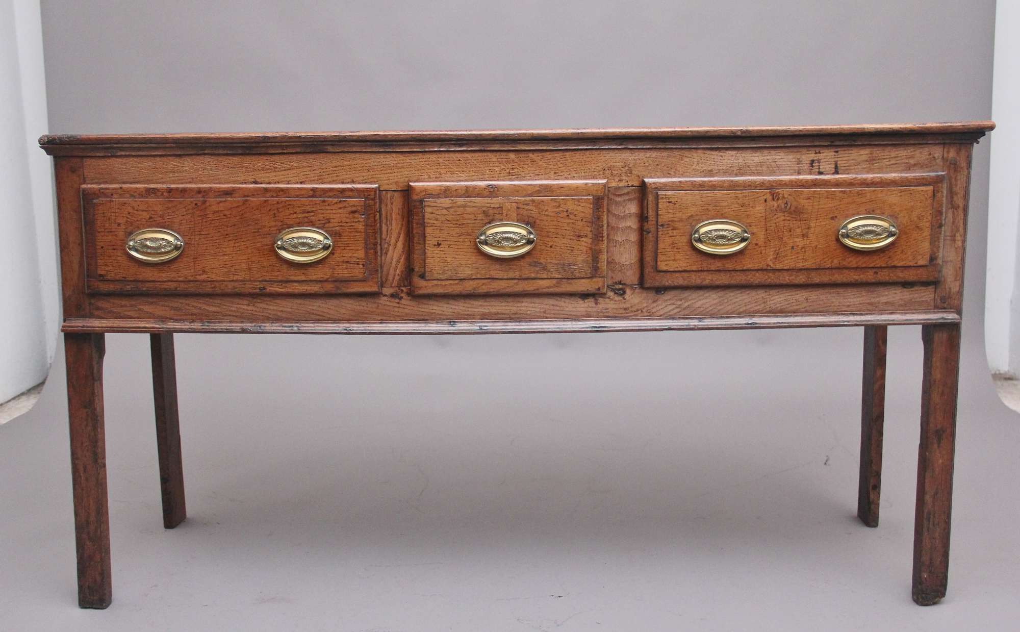 Early 19th Century antique oak dresser