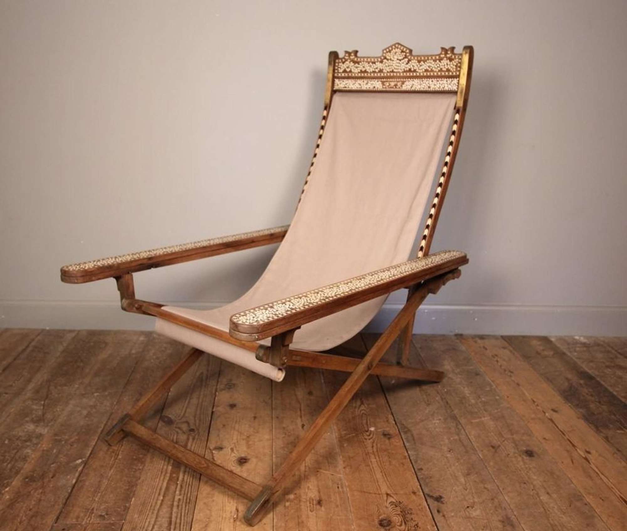 Moorish Anglo Indian Plantation Chair