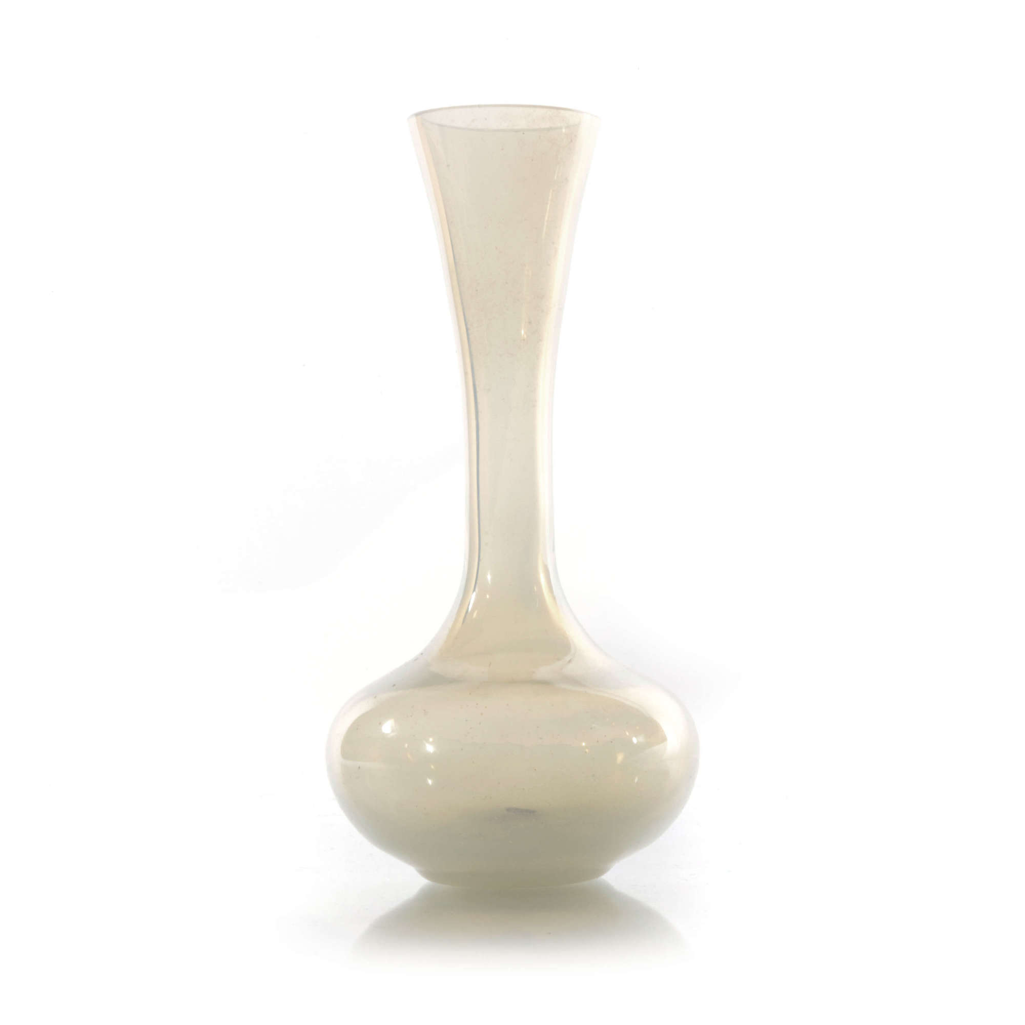 A 1930’s Art Deco Opaline Glass Bud Vase