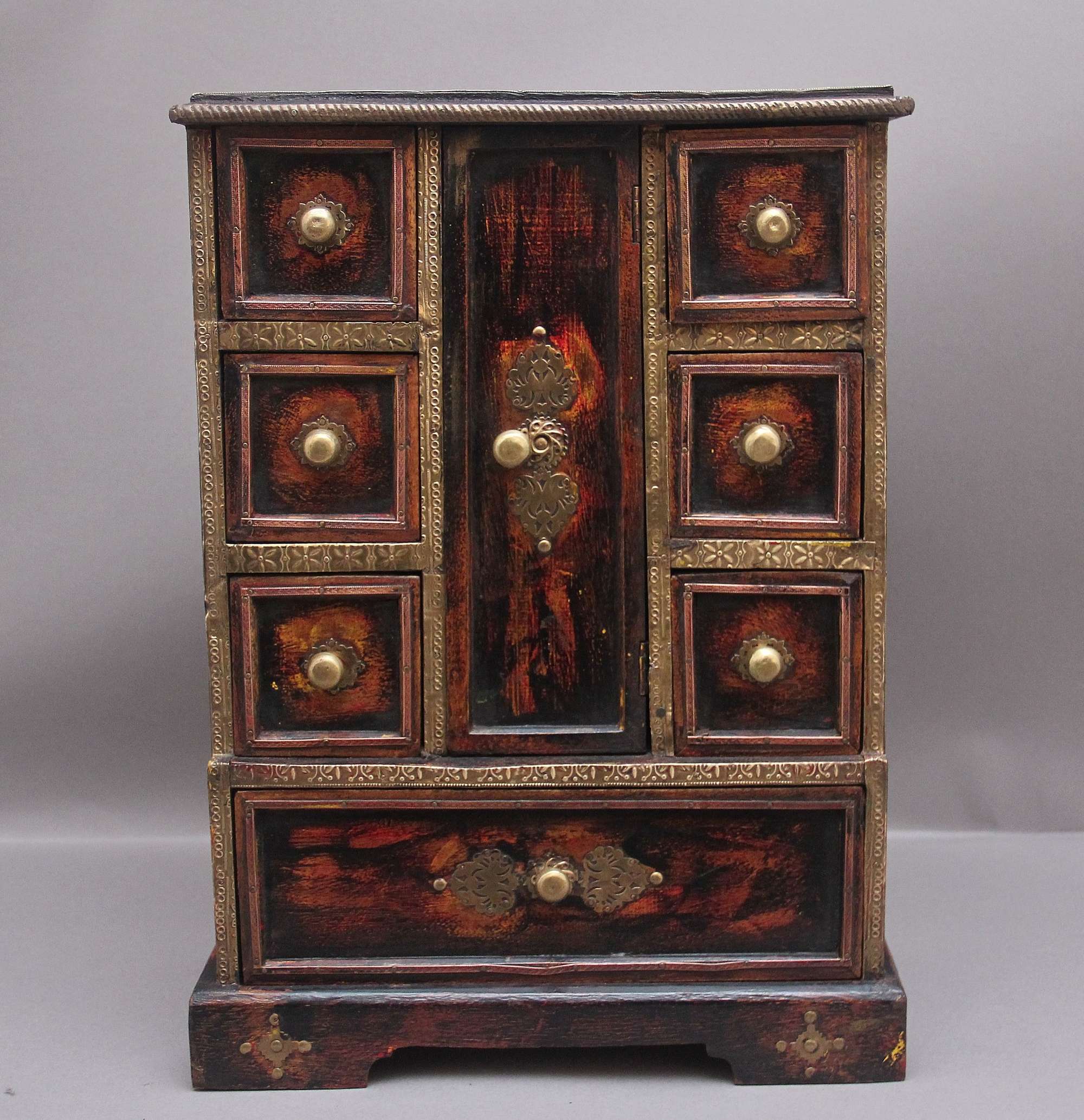 19th Century Brass Mounted Table Cabinet