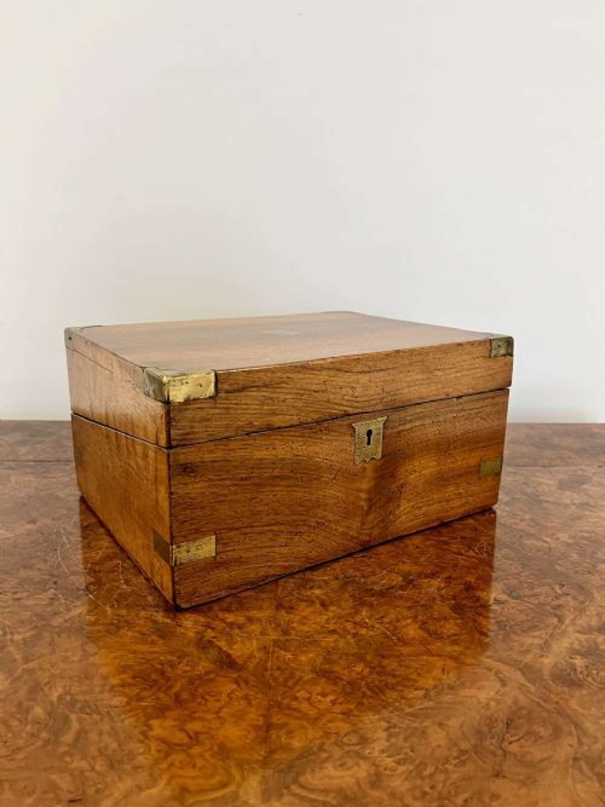 Quality Antique Victorian Mahogany Writing Box