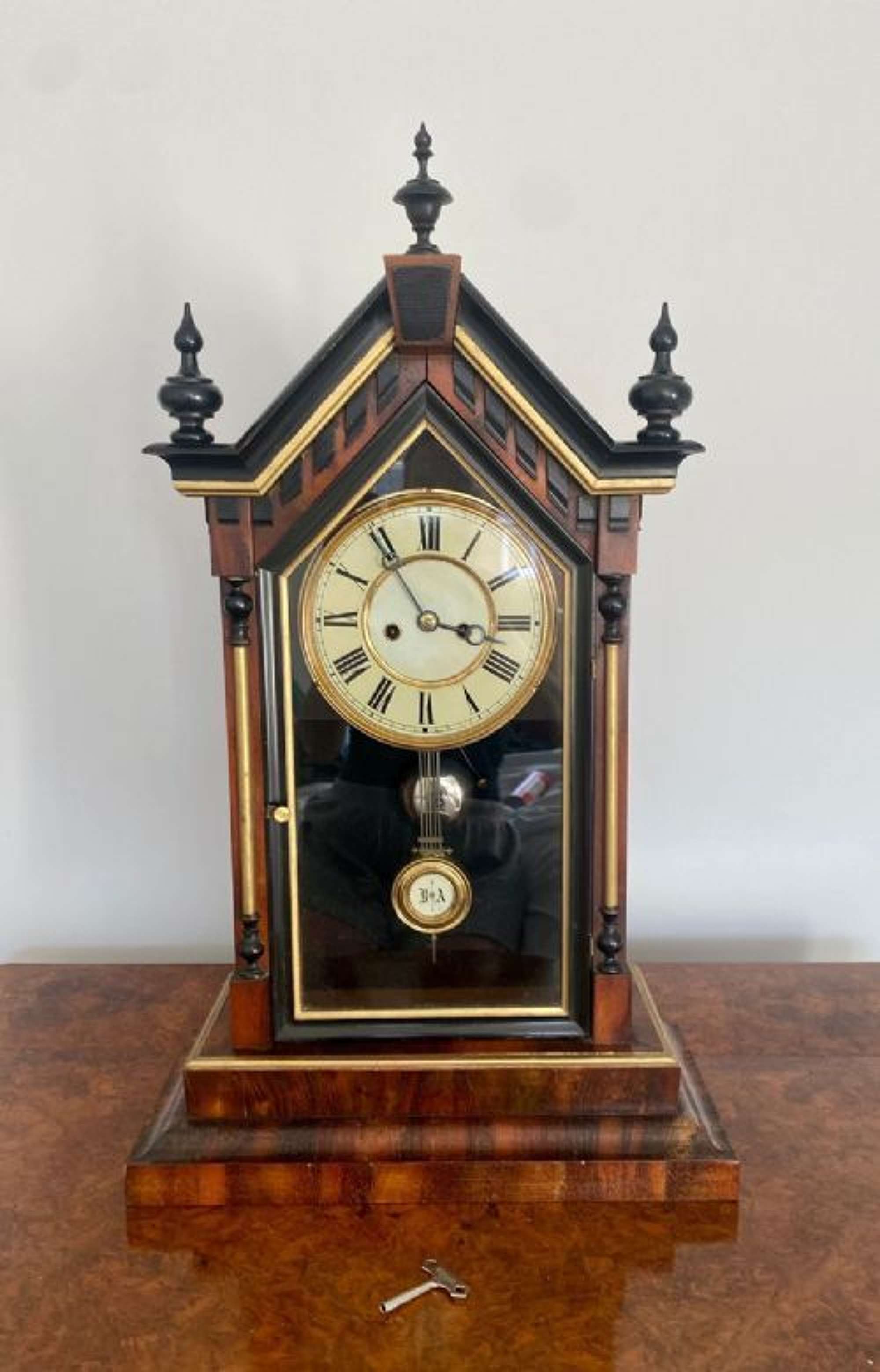 Quality 19th Century American Antique Mantel Clock
