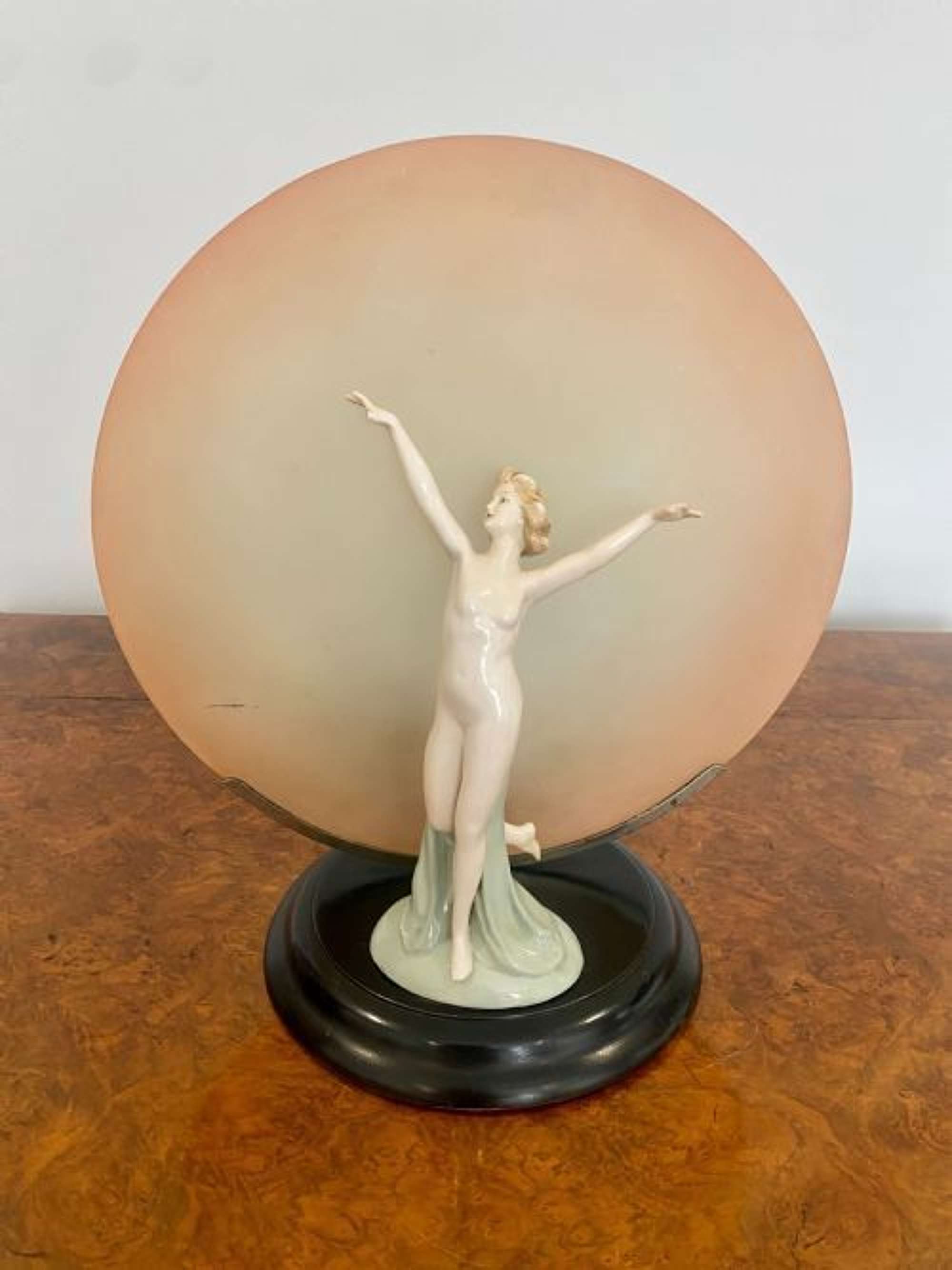 Original Art Deco Quality Lamp