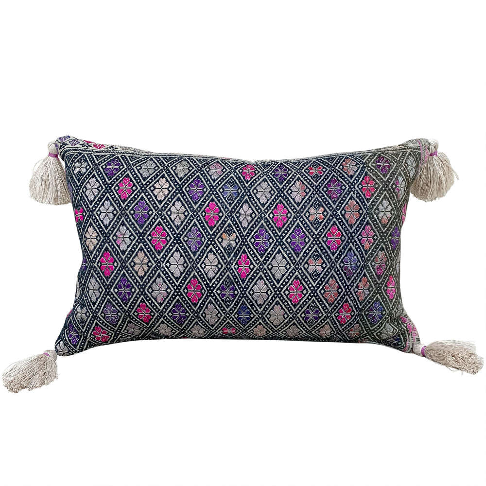 Wedding Blanket Cushions with Tassels
