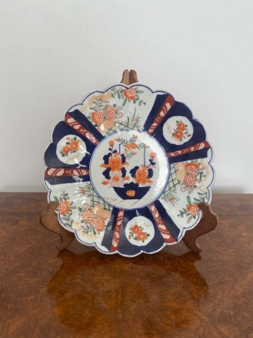 Antique Japanese Quality Imari Plate