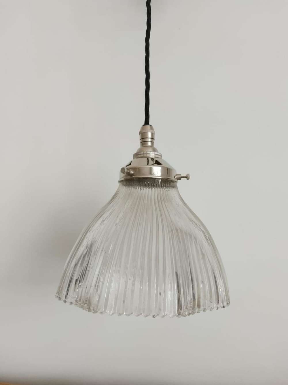 Original Prismatic Glass Pendant Light