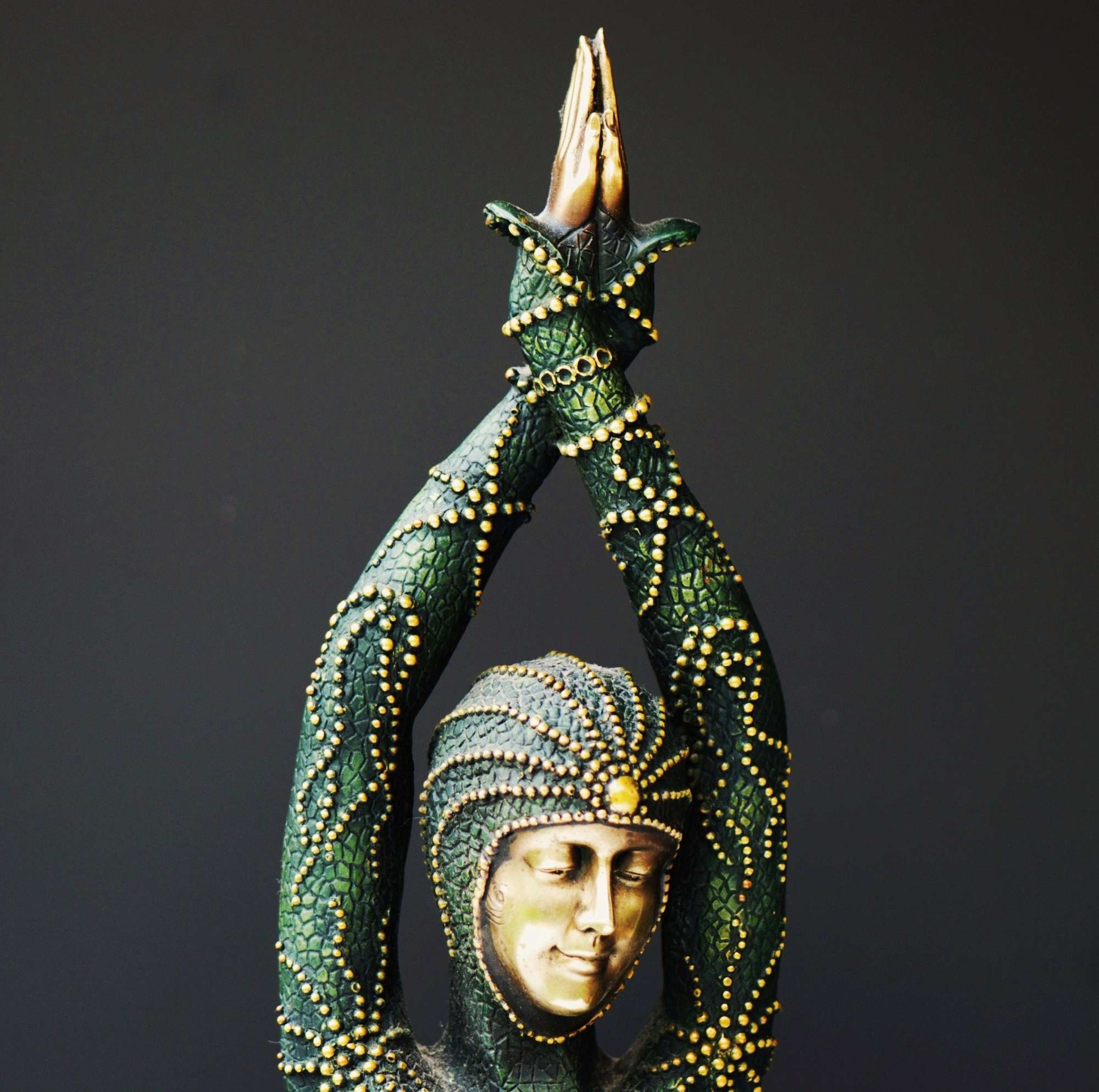 Bronze figure of 'Starfish Dancer'
