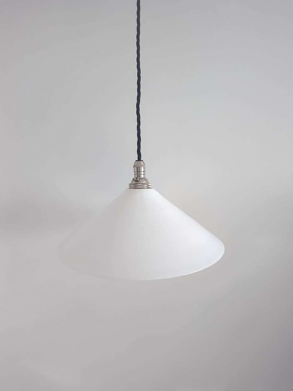 Opaline Coolie Pendant Light