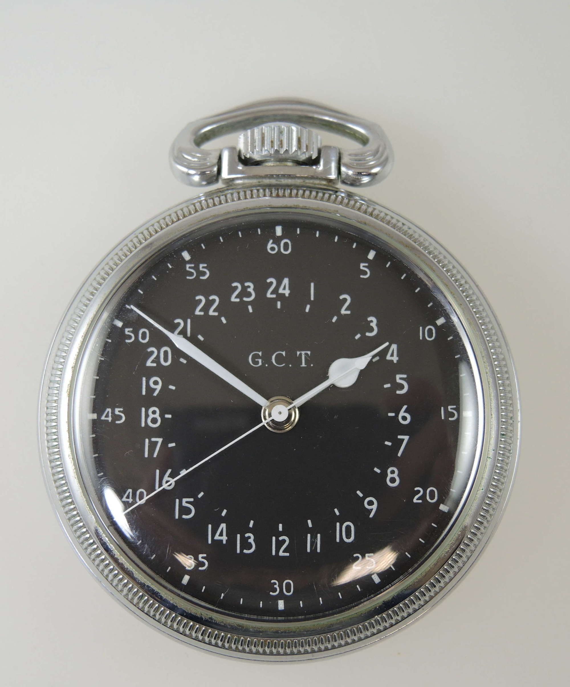 Hamilton 4992B 24 Hour Navigation Master pocket watch c1970